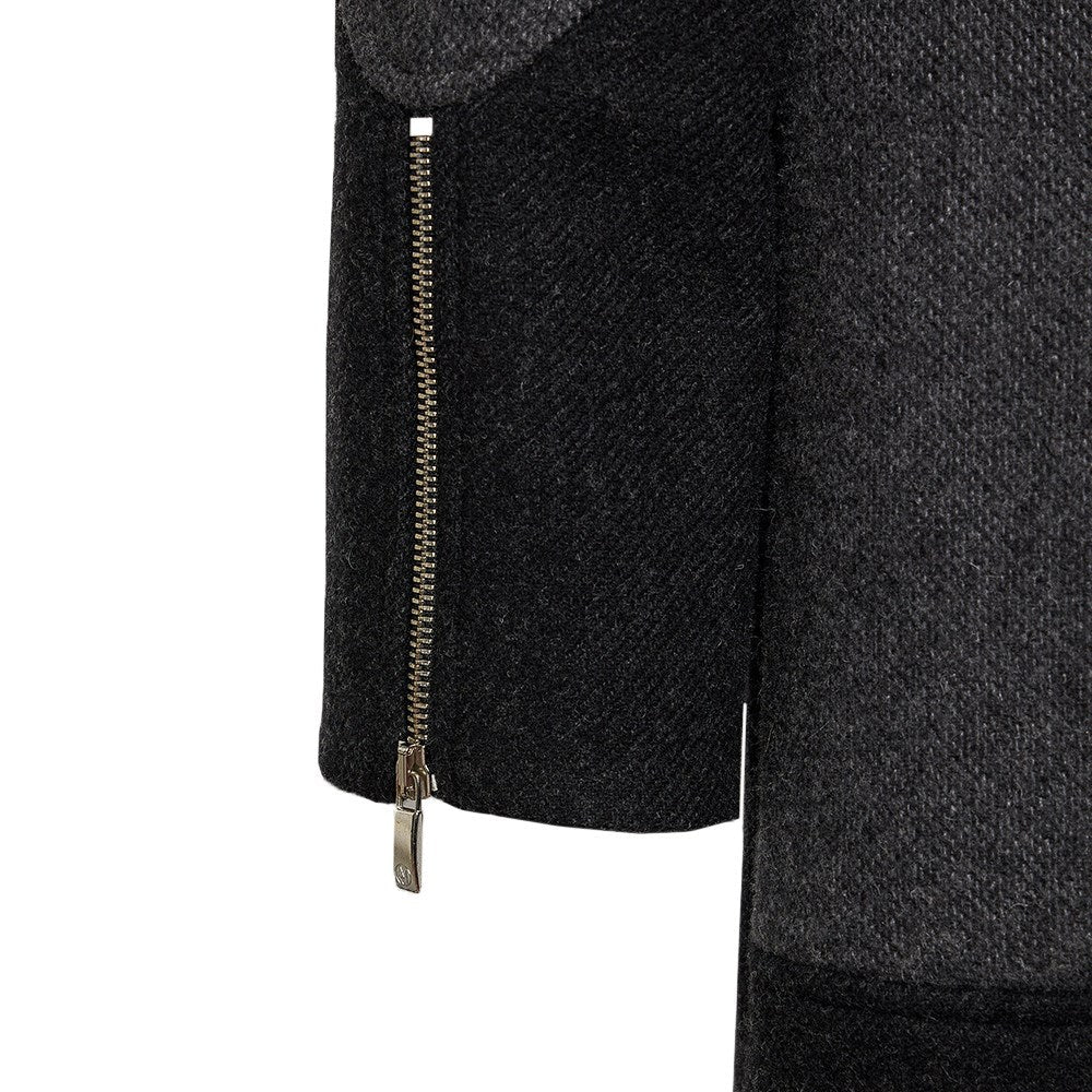 Giorgio Armani Anthracite Wool Coat - '90s - Image 199
