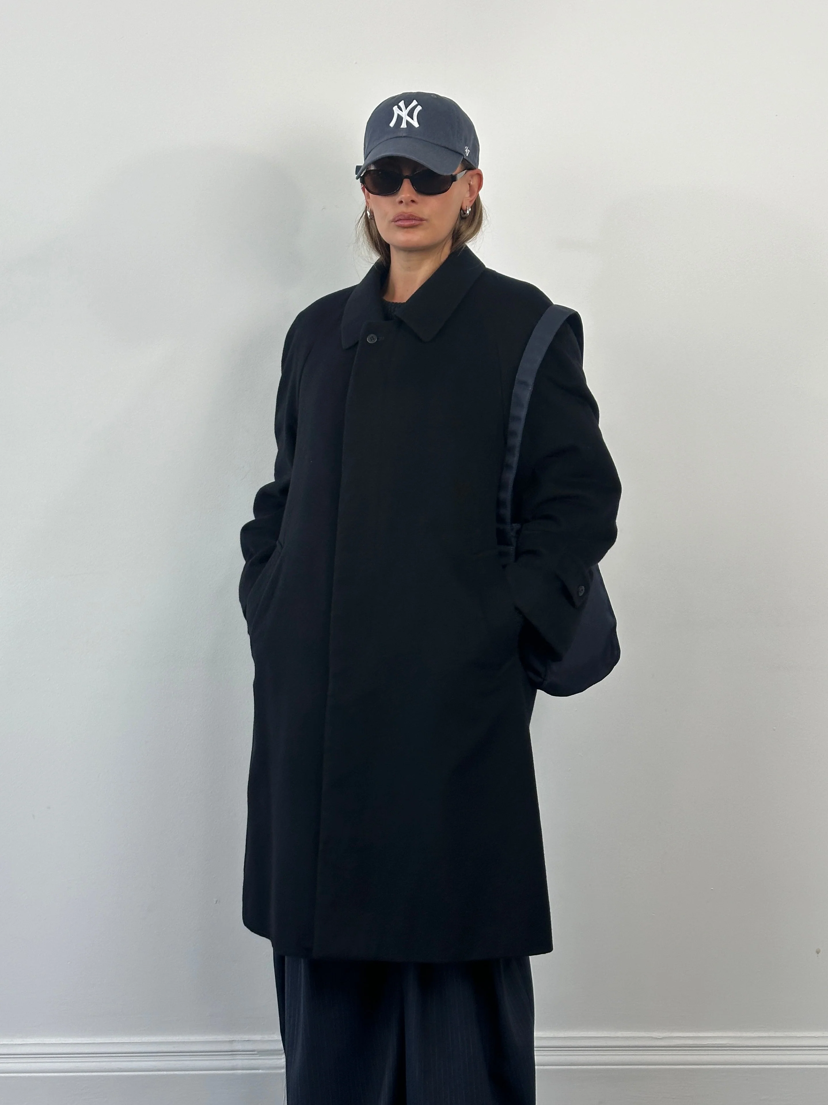 Givenchy 1990s Pure Wool Concealed Placket Coat - XL - Image 26