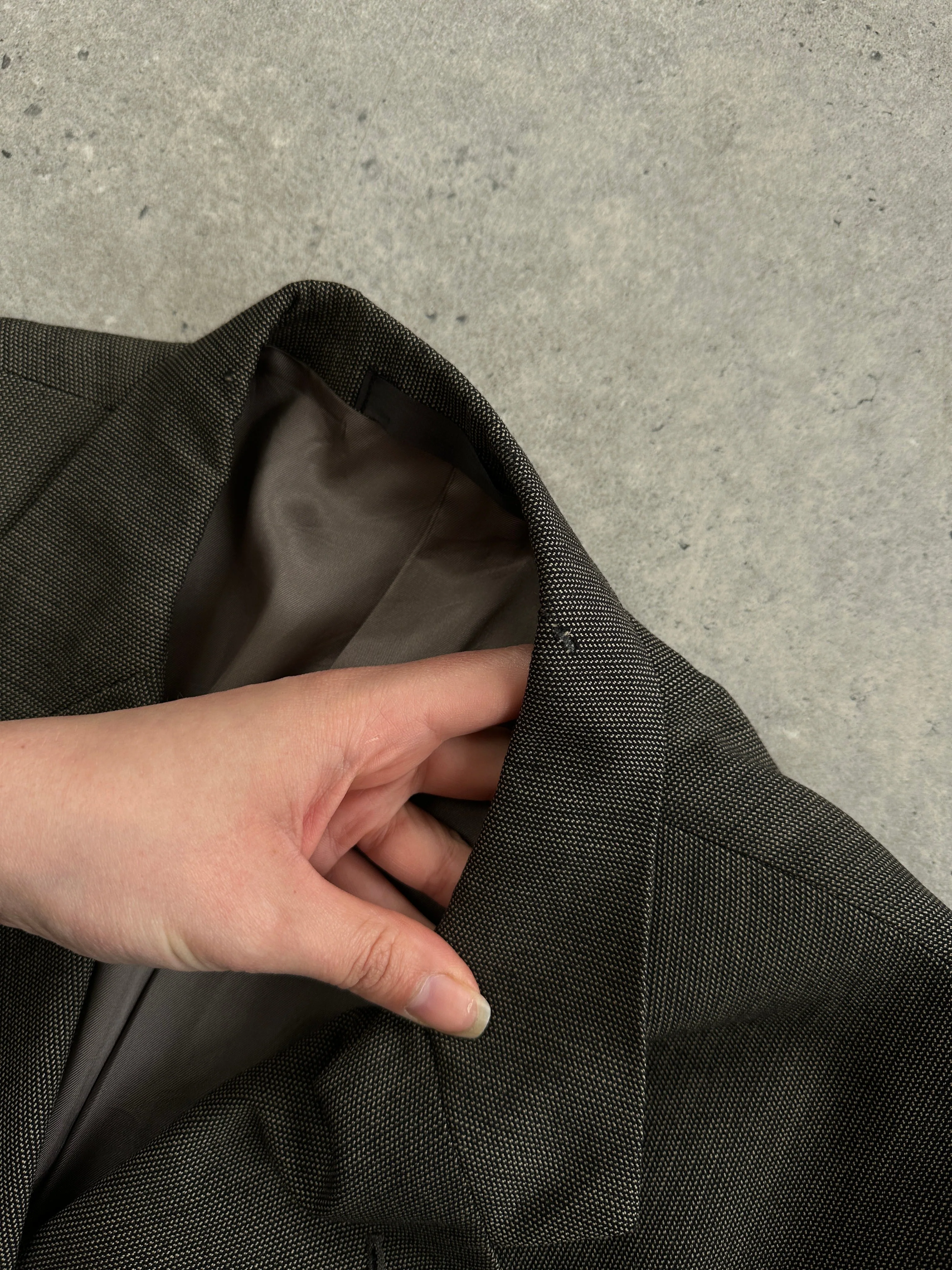 Givenchy Monsieur 90s Pure Wool Single Breasted Blazer - 46R/XXL - Image 6
