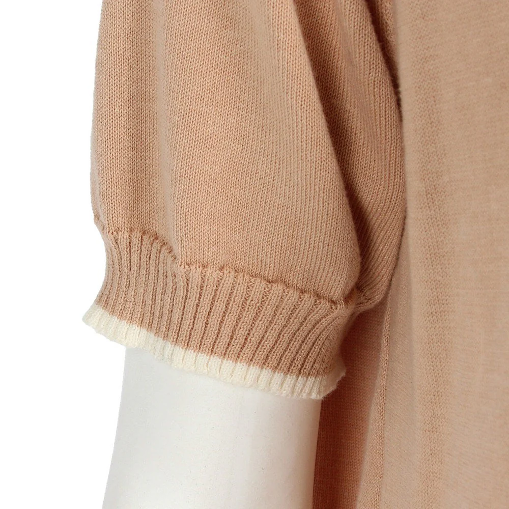 Givenchy Nude Pink Knitted Polo - '90s - Image 223