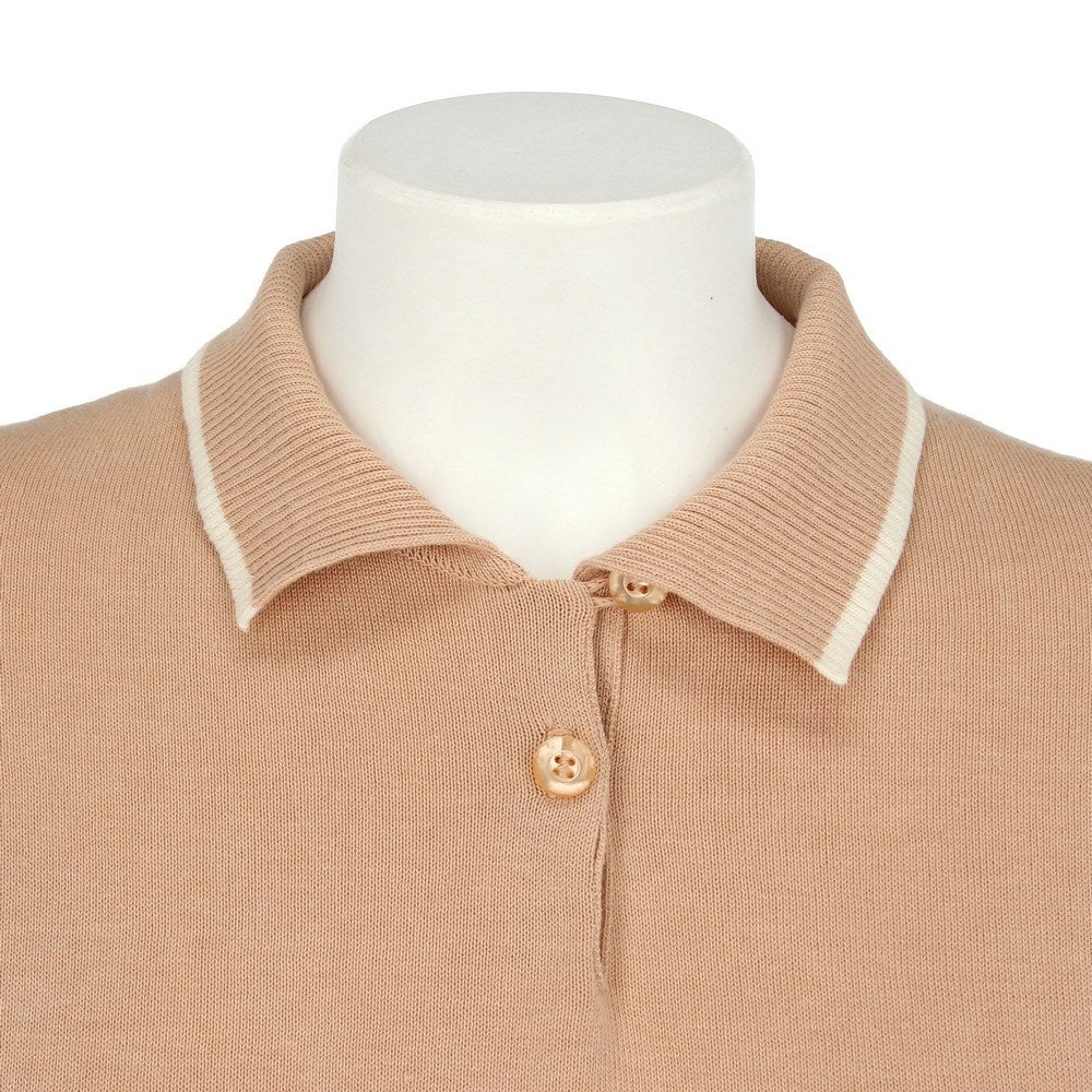 Givenchy Nude Pink Knitted Polo - '90s - Image 96