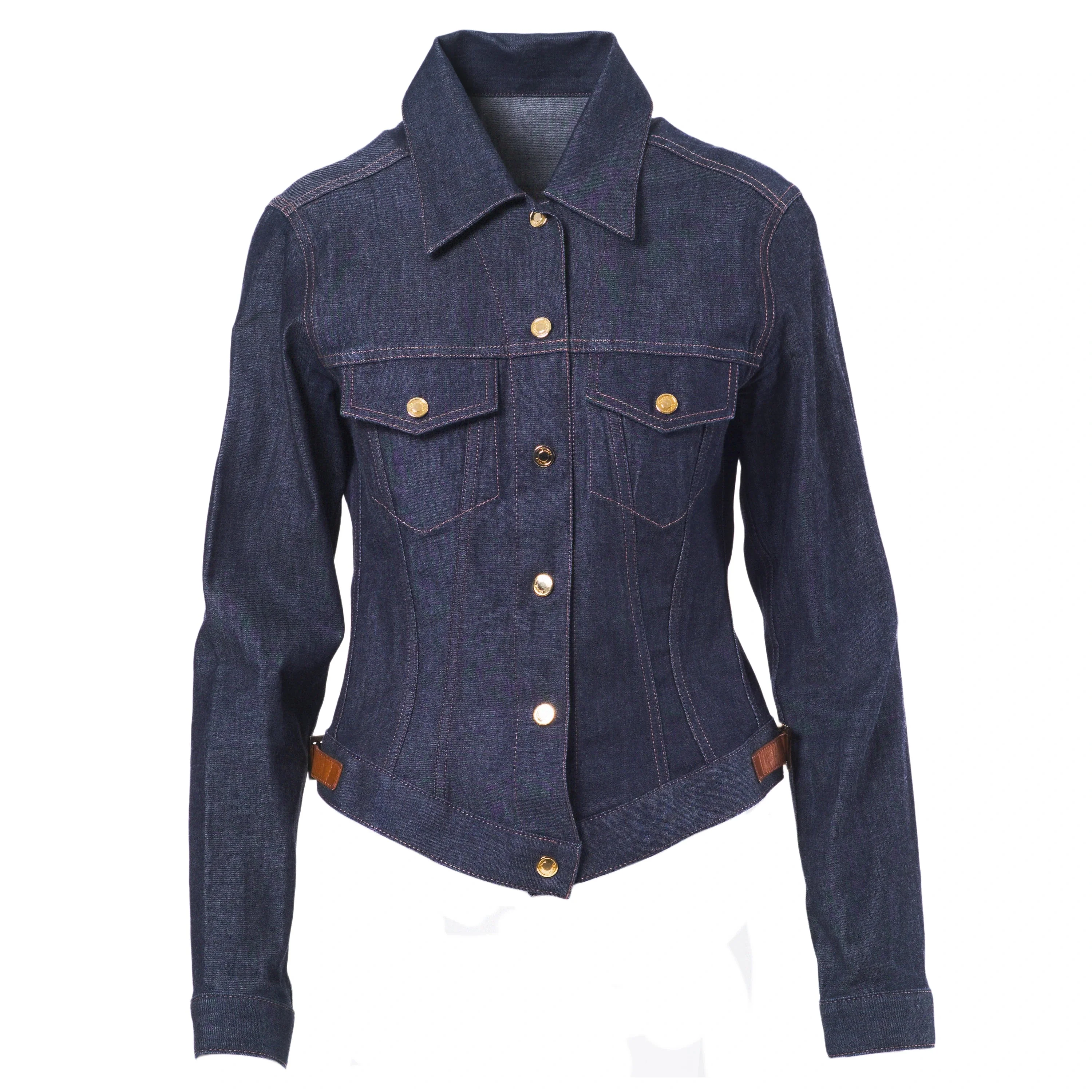 Gucci by Tom Ford Fitted Denim Jacket - '90s - Image 33