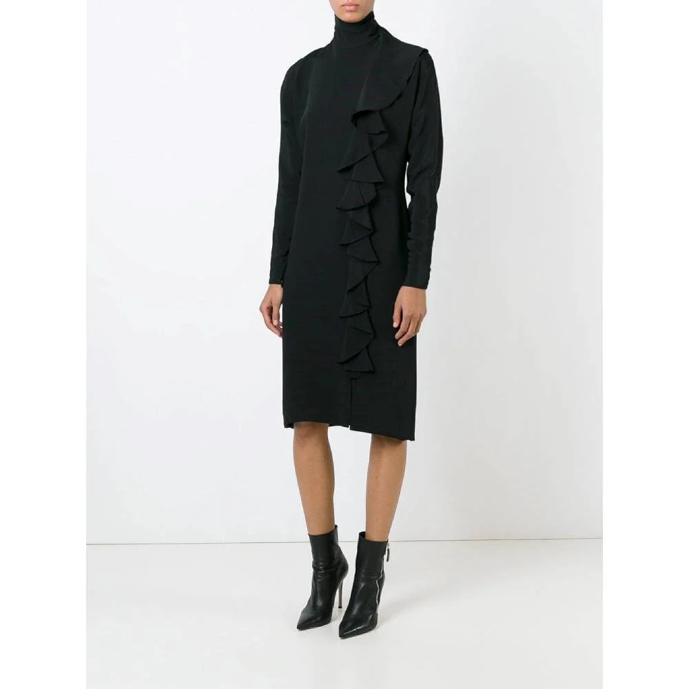 Guy Laroche Black Silk Dress - '90s - Image 152