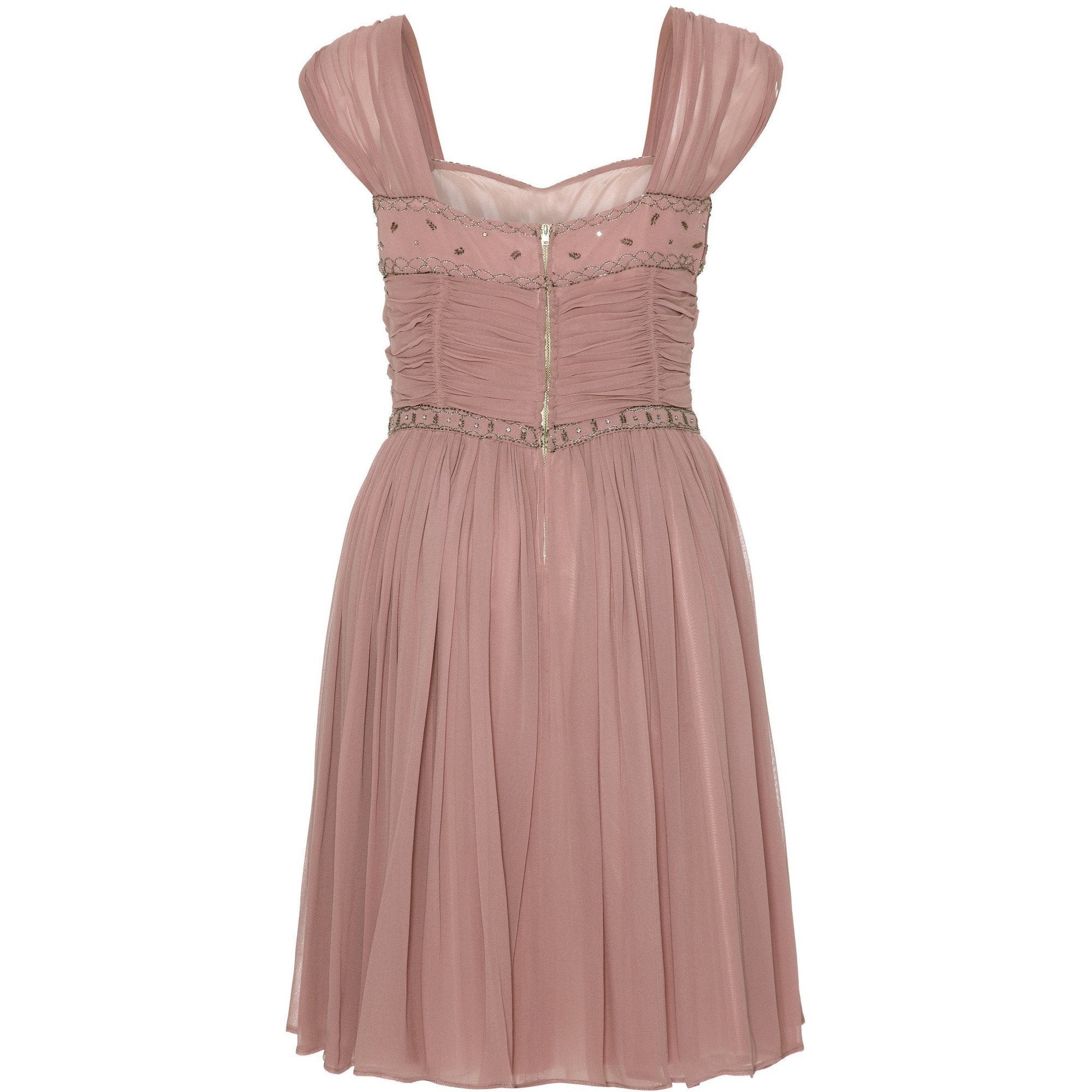 Heiress Boutique 1950’s Dusky Pink Cocktail Dress - Image 2