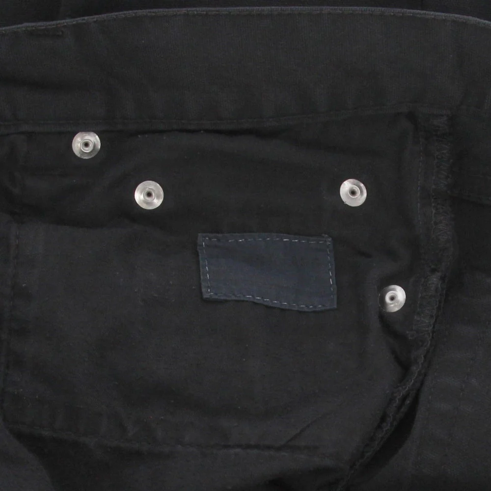 Helmut Lang Black Cotton Trousers - 2000s - Image 5