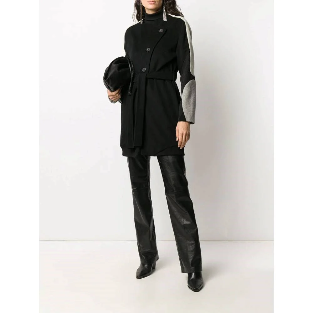 Helmut Lang Black Wool Coat - 2000s - Image 32