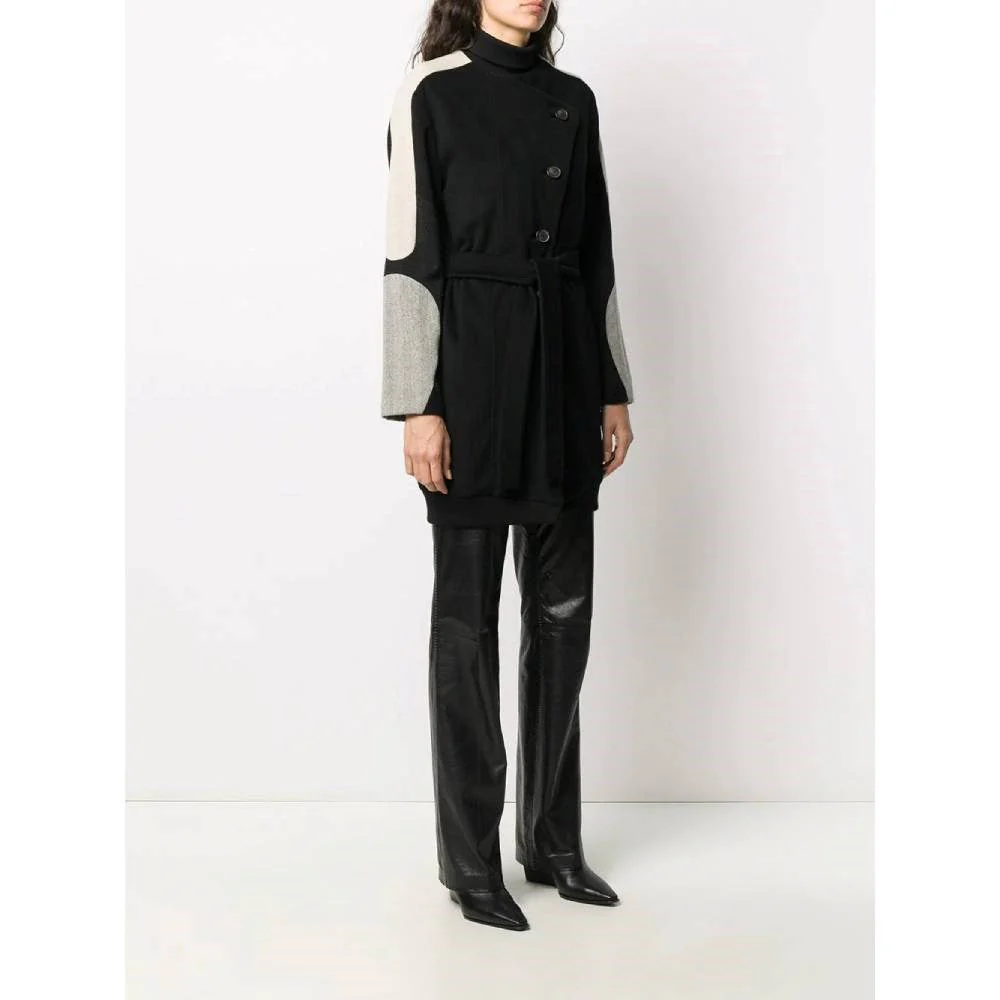 Helmut Lang Black Wool Coat - 2000s - Image 87