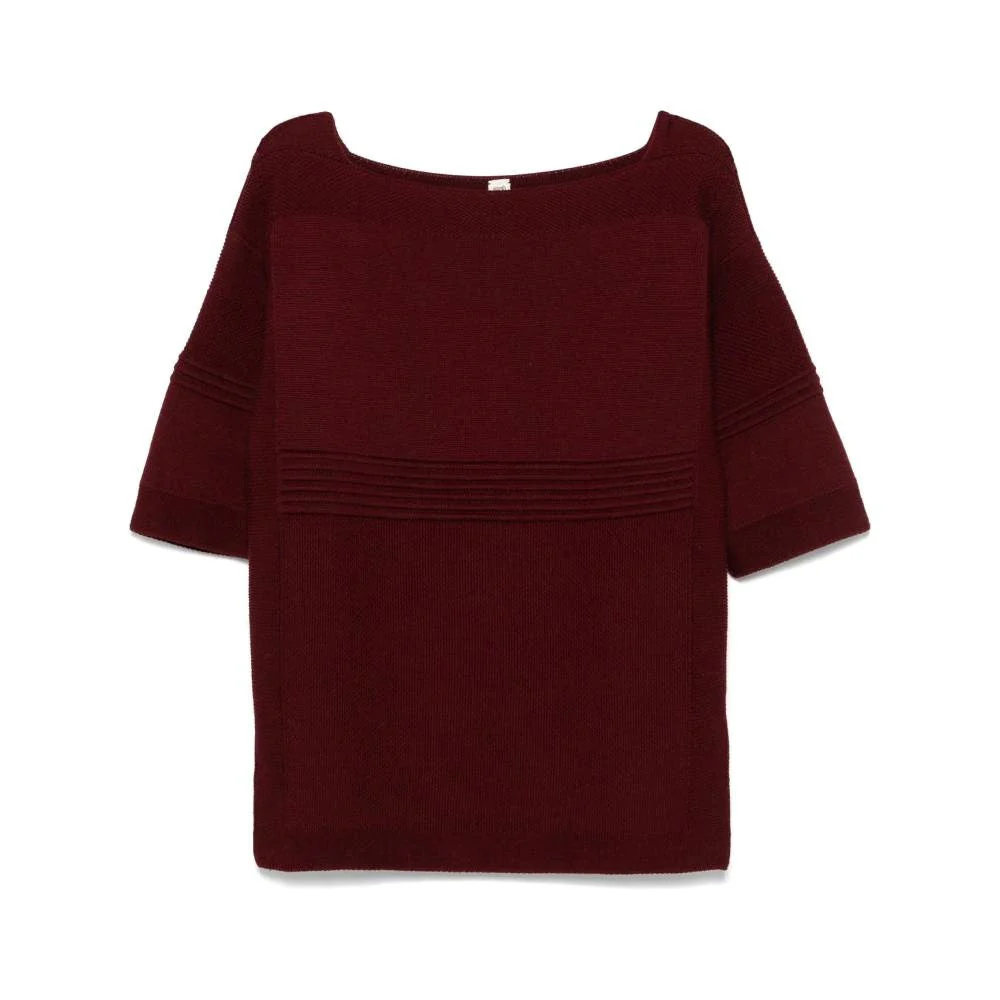 Hermès Burgundy Wool Knitted Sweater - 2000s - Image 177