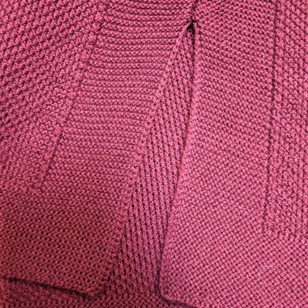 Hermès Burgundy Wool Knitted Sweater - 2000s - Image 47