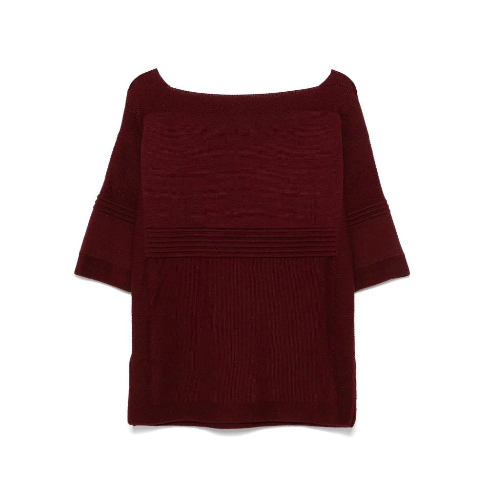 Hermès Burgundy Wool Knitted Sweater - 2000s - Image 74