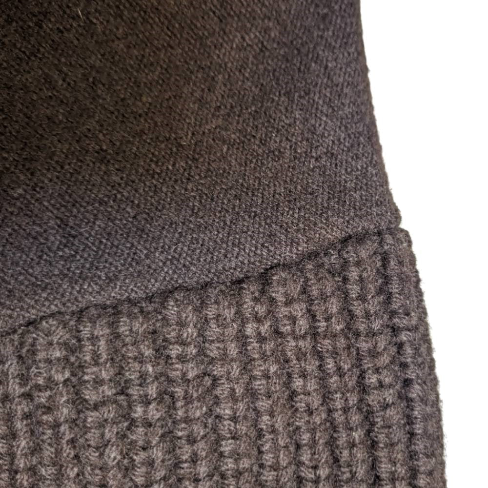 Hermès Dark Brown Knitted Dress - 2010s - Image 79
