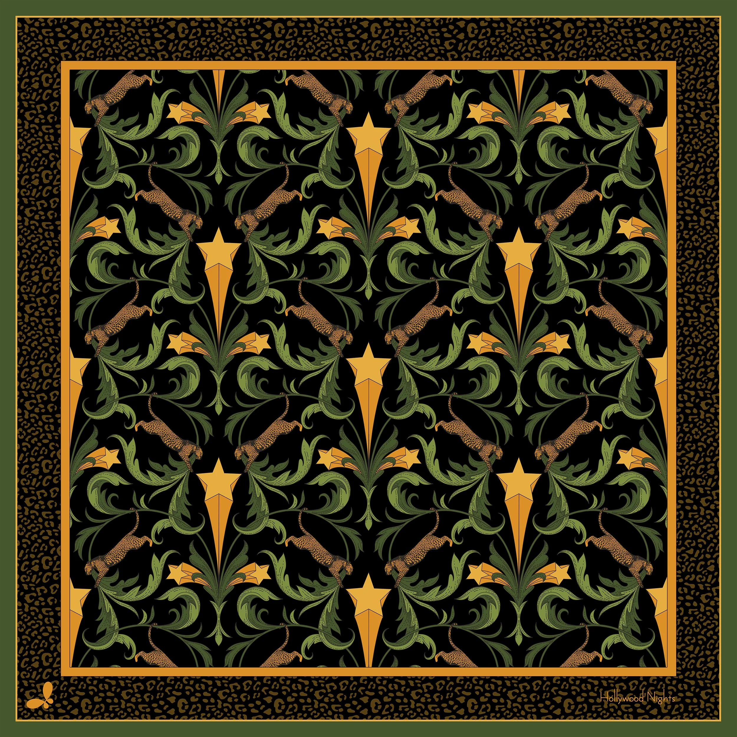 Hollywood Nights Cotton Bandana - Image 15