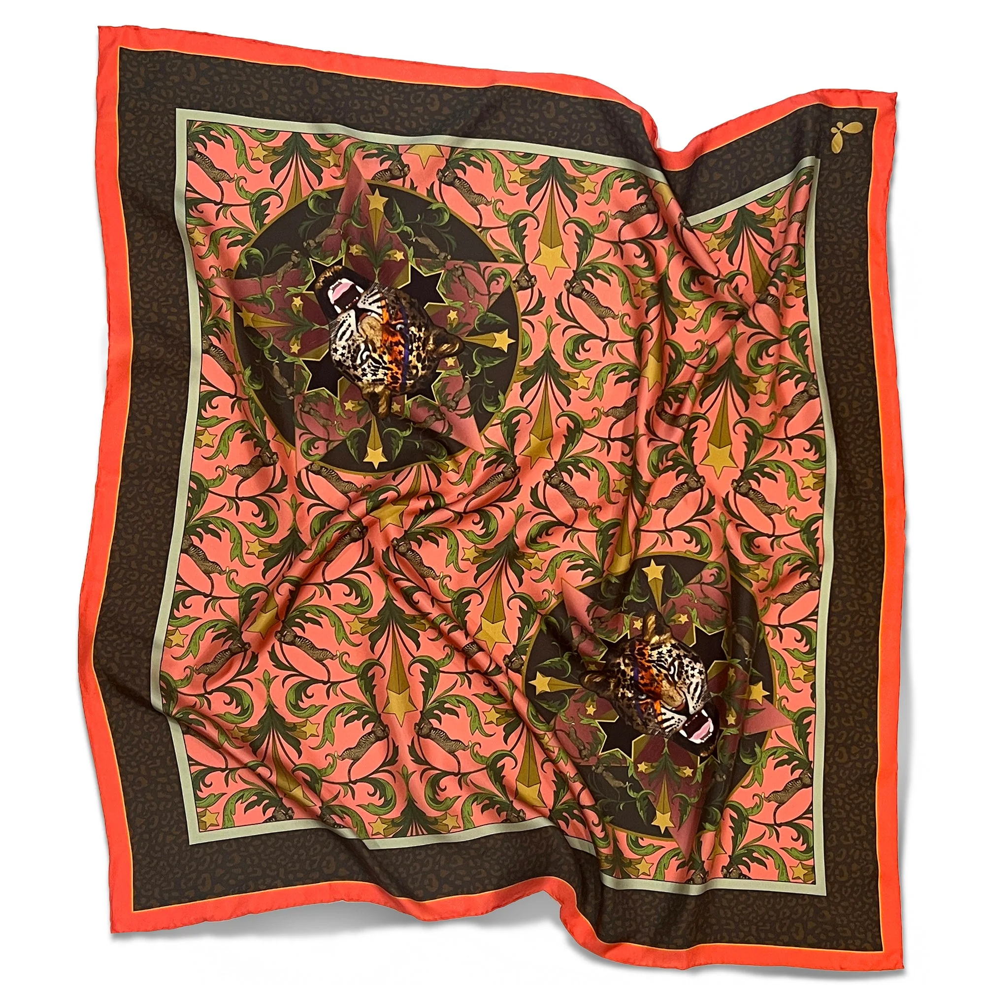 Hollywood & Vine Large Silk Scarf - Image 5
