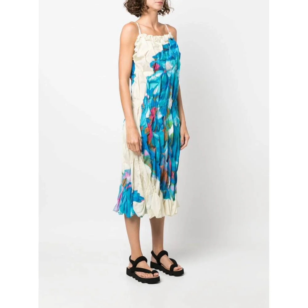 Issey Miyake Multicolor Pleated Dress - 2000s - Image 188