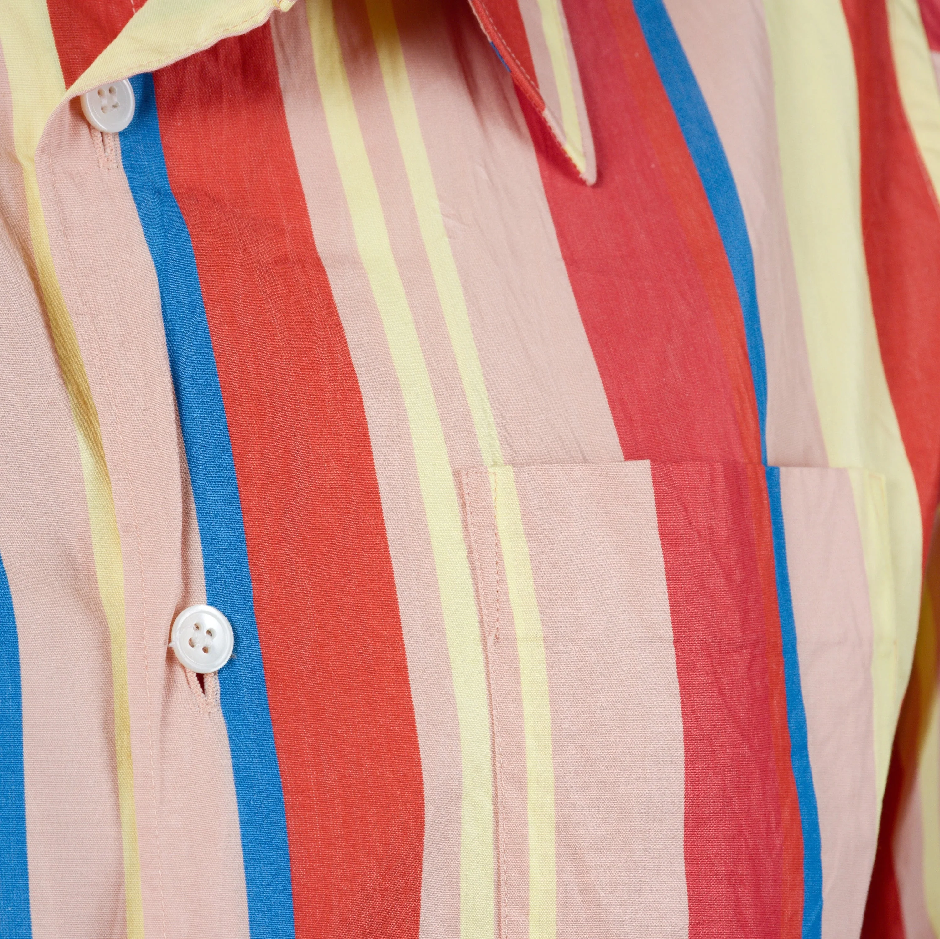 Junya Watanabe Comme des Garçons Cotton Shirt with Colorful Stripes - '20s - Image 22