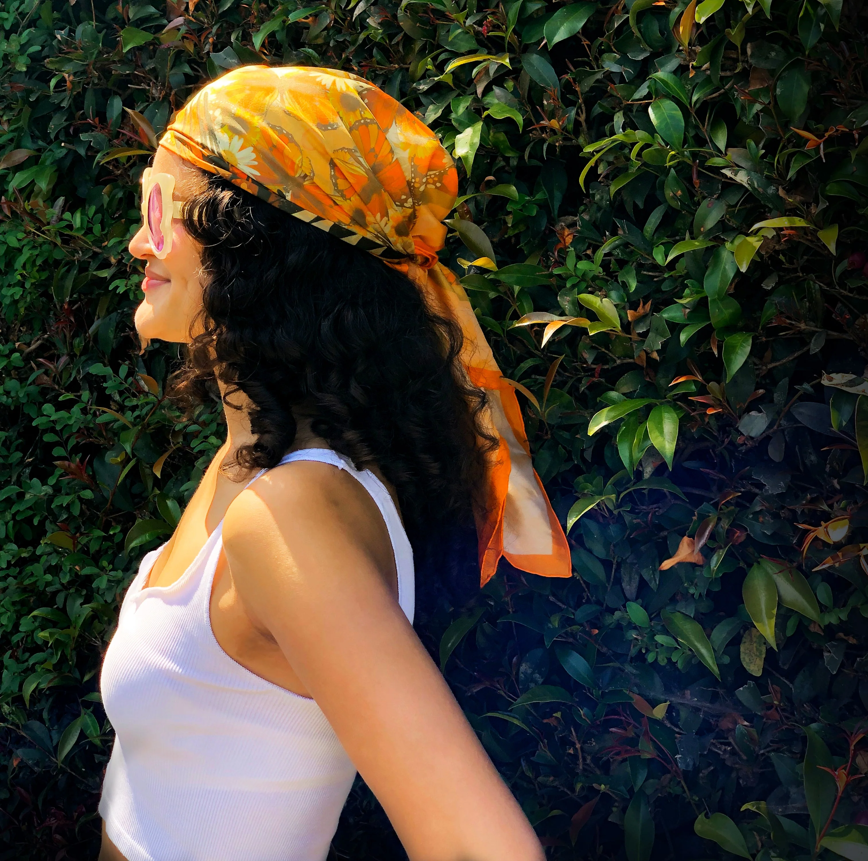 Laurel Canyon Large Silk Scarf - Image 38