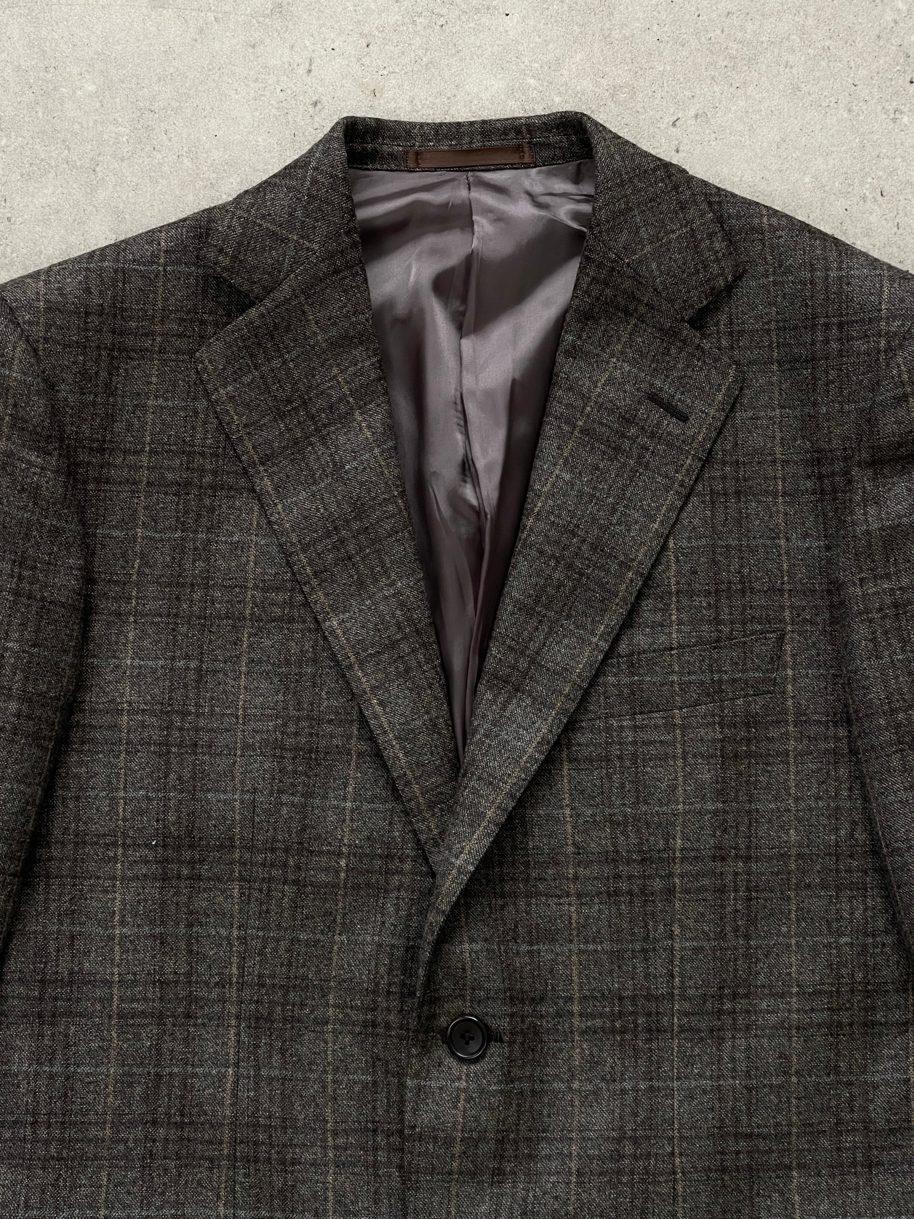 Le Chic x Loro Piana 1990s Pure Wool Check Blazer - 36R/S - Image 20