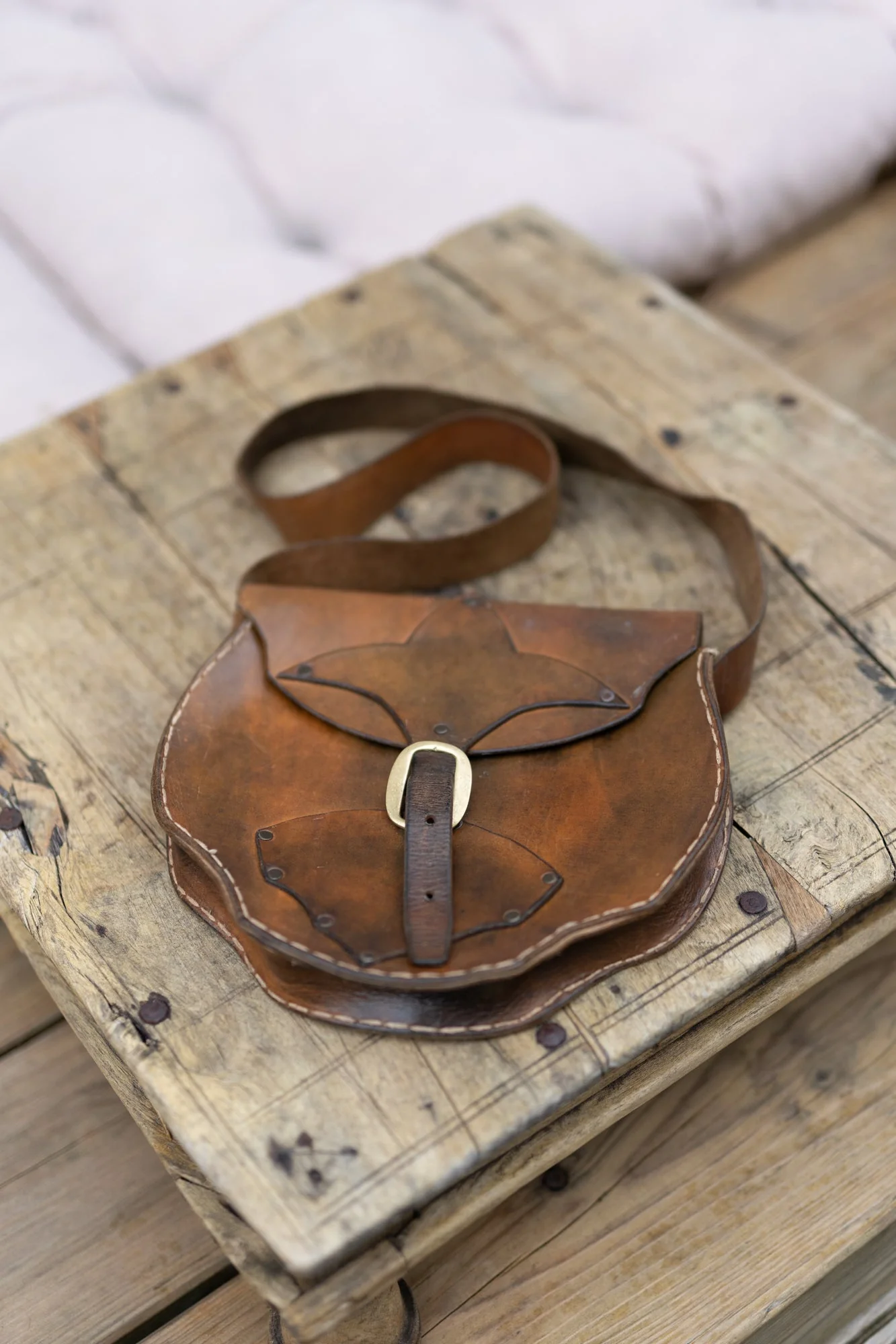 LEATHER CROSS BODY BAG - Image 5