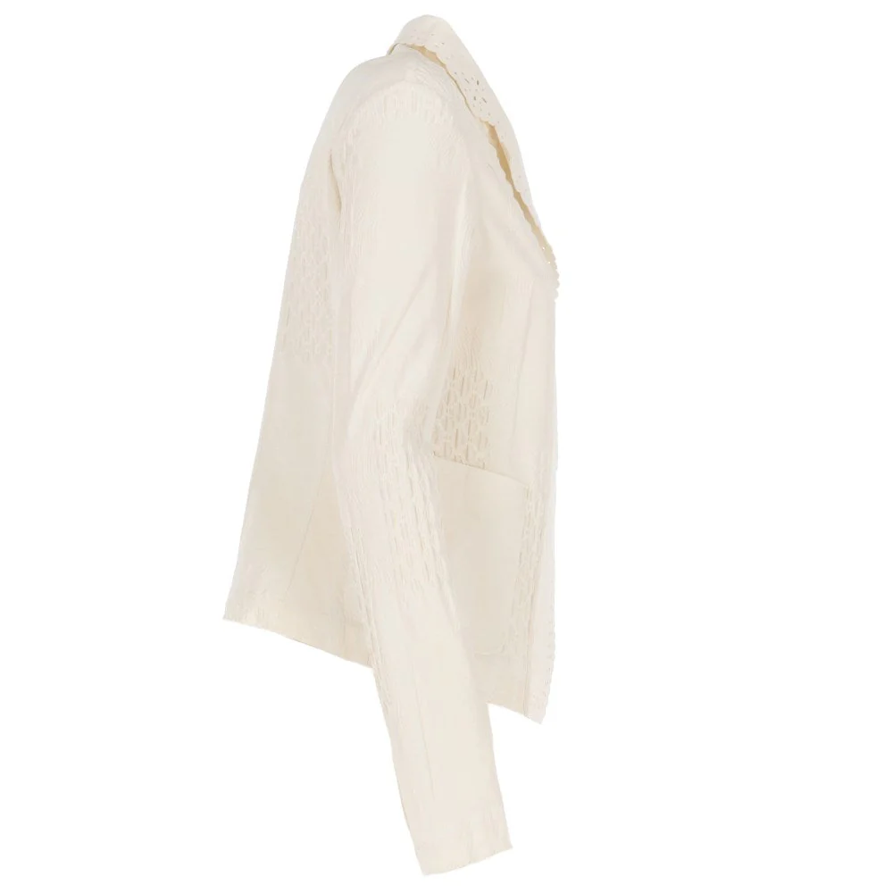 Marithé + François Girbaud White Jacket - 2000s - Image 28