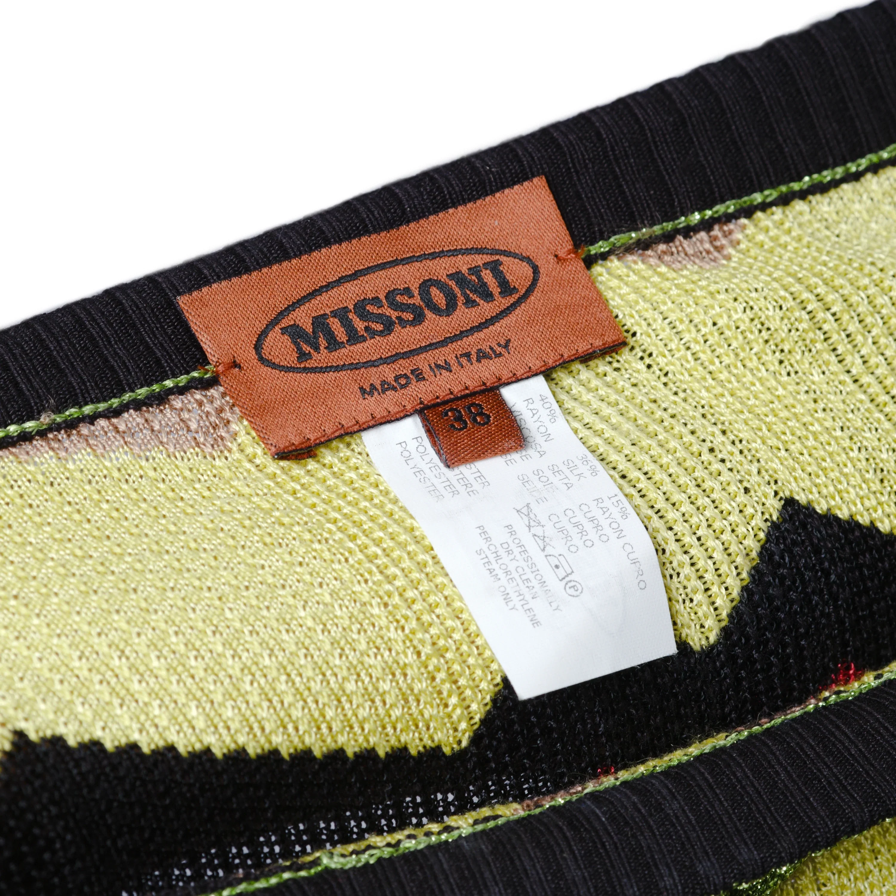 Missoni Zigzag Knitted Skirt - '00s - Image 15