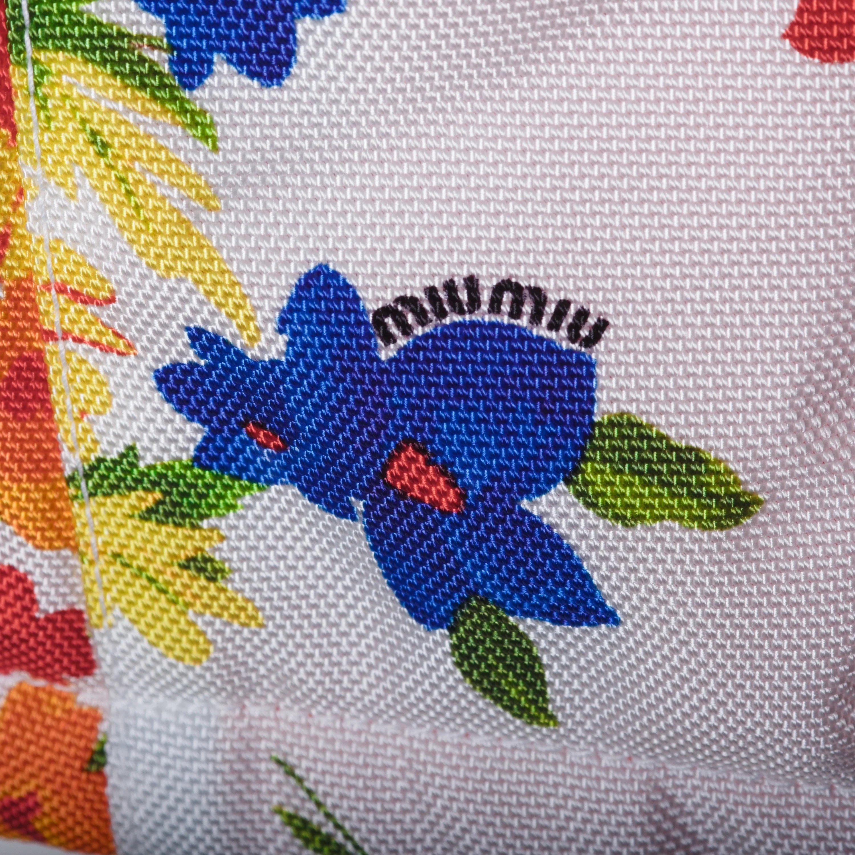 Miu Miu Floral Technical Cape - '20s - Image 11