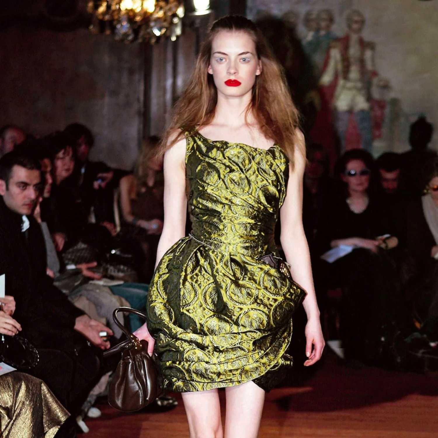 Miu Miu Jacquard A-Line Dress - '00s - Image 10