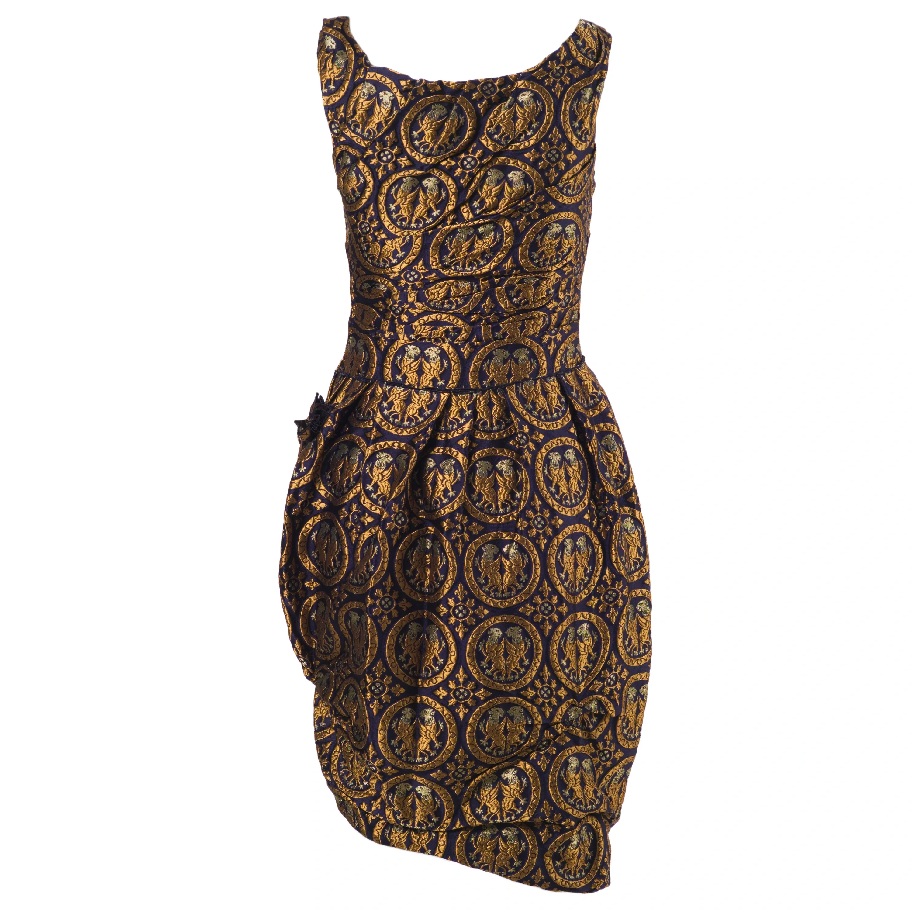 Miu Miu Jacquard A-Line Dress - '00s - Image 11