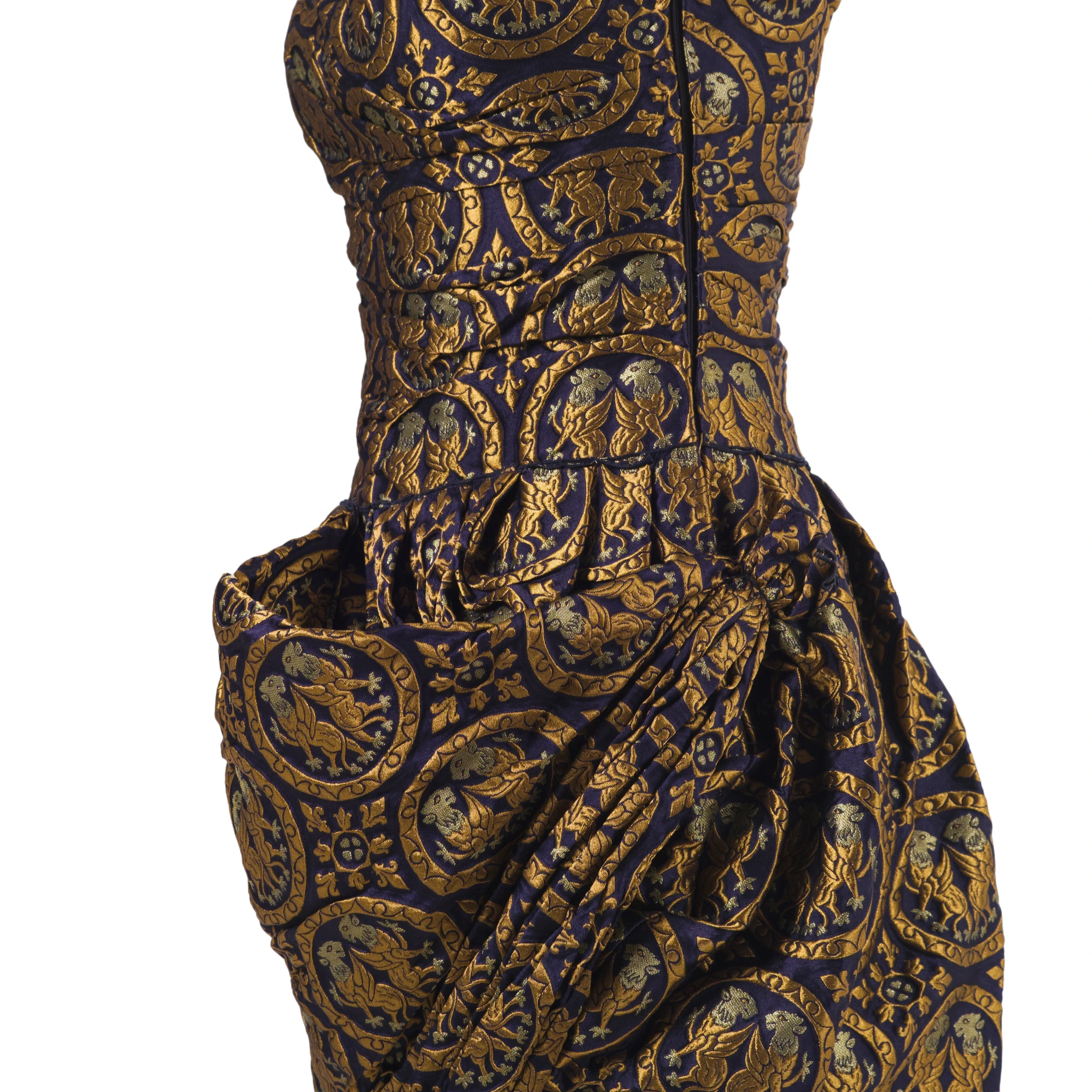 Miu Miu Jacquard A-Line Dress - '00s - Image 12