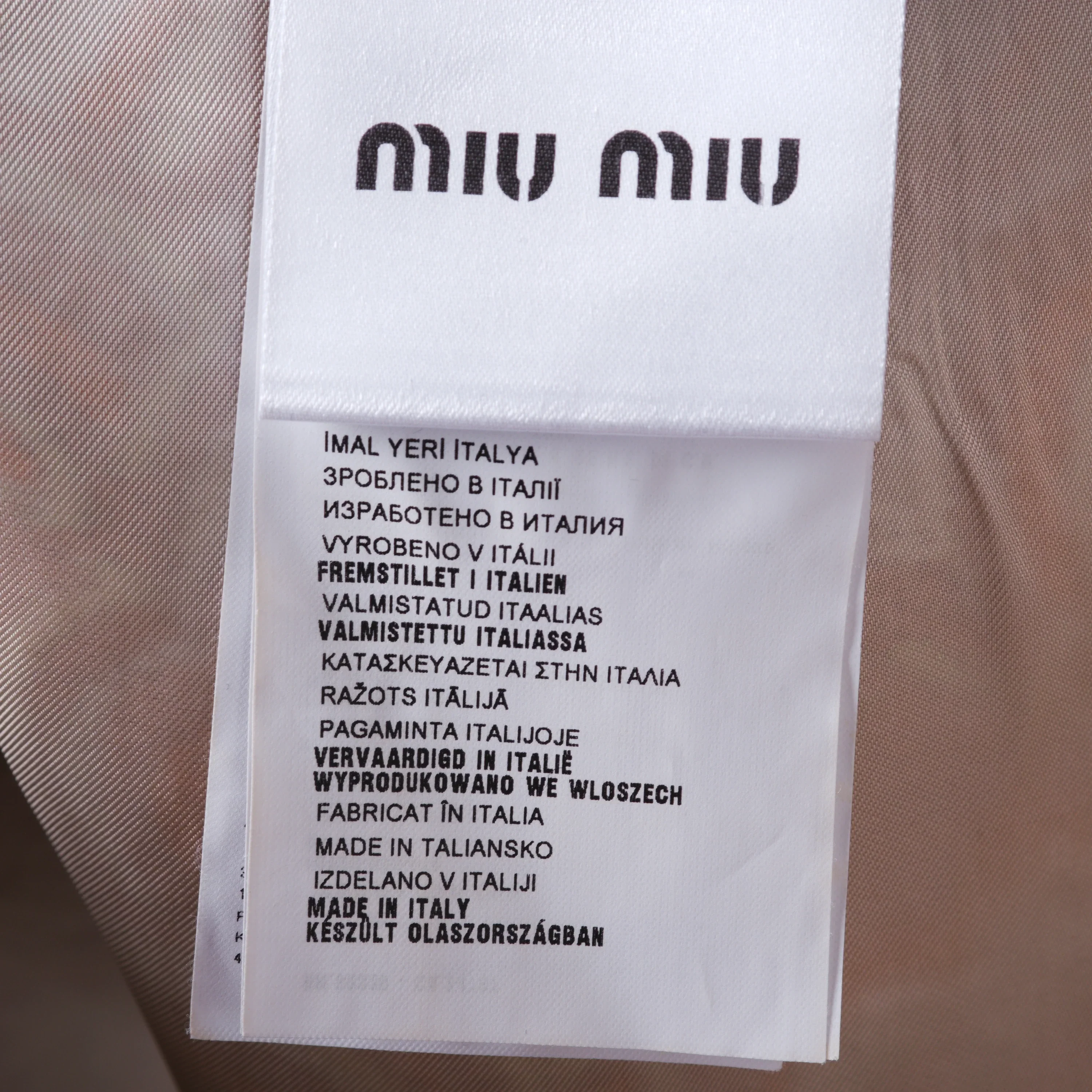 Miu Miu Mini Skirt – '10s - Image 12