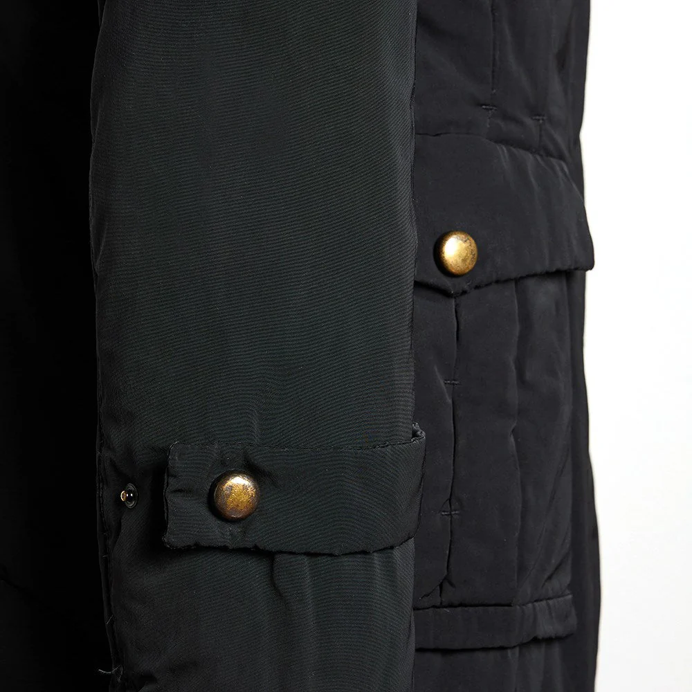 Moncler Black Long Down Jacket - 2010s - Image 155
