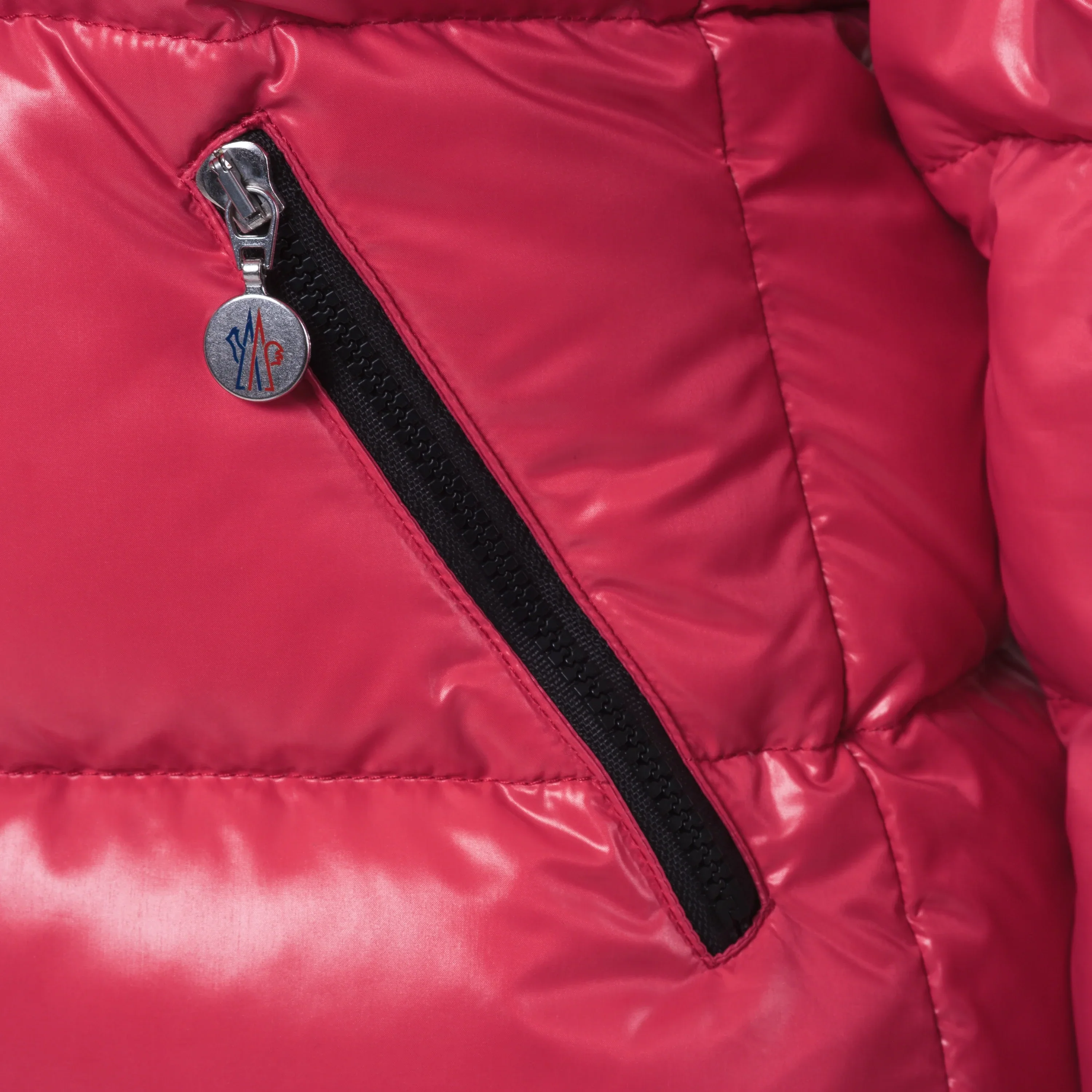 Moncler Women’s Glossy Pink Jacket- '20s - Image 4