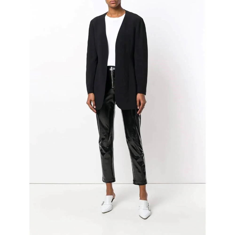 Moschino Black Open Jacket - '90s - Image 200