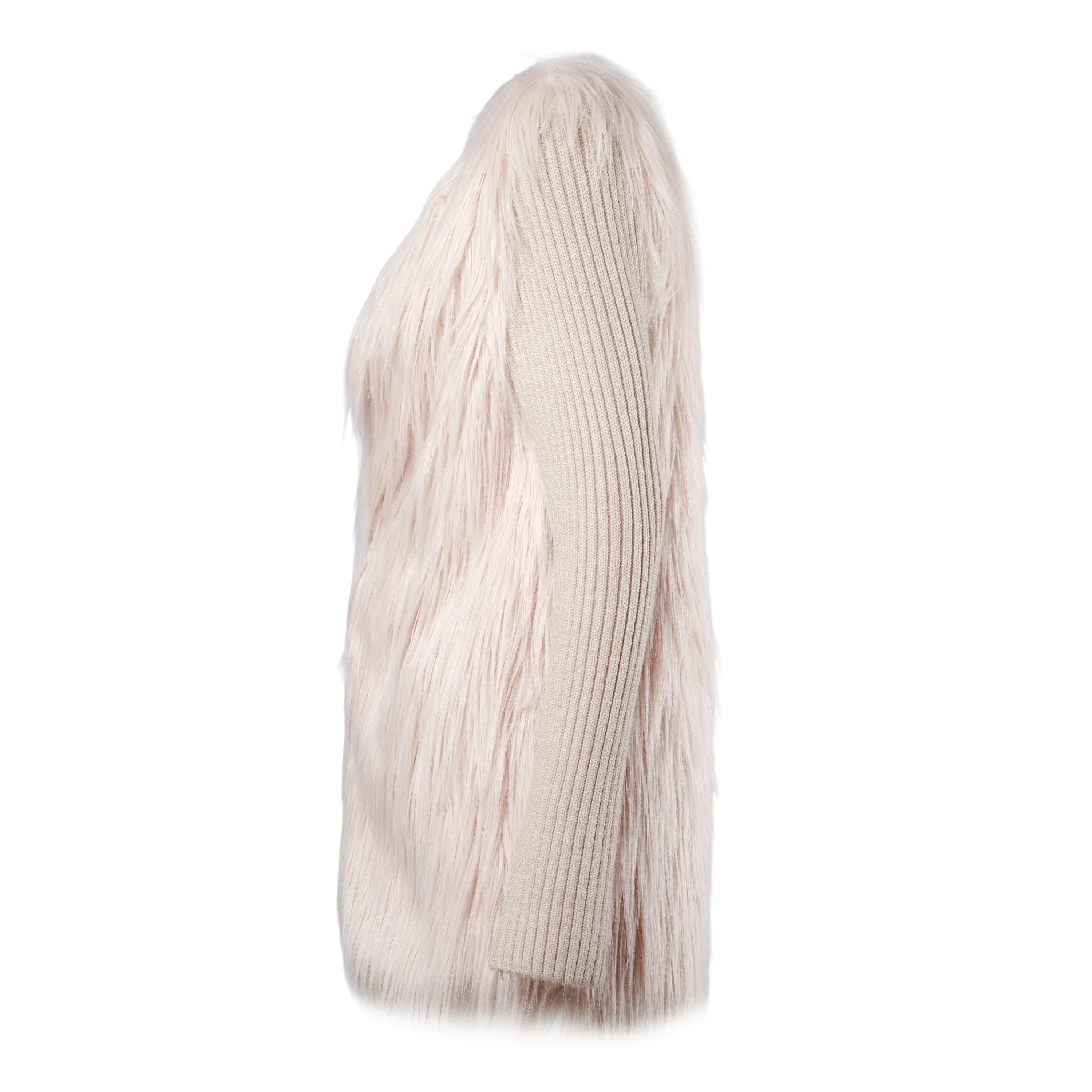 On Parle De Vous Nude Fur Jacket - '10s - Image 22