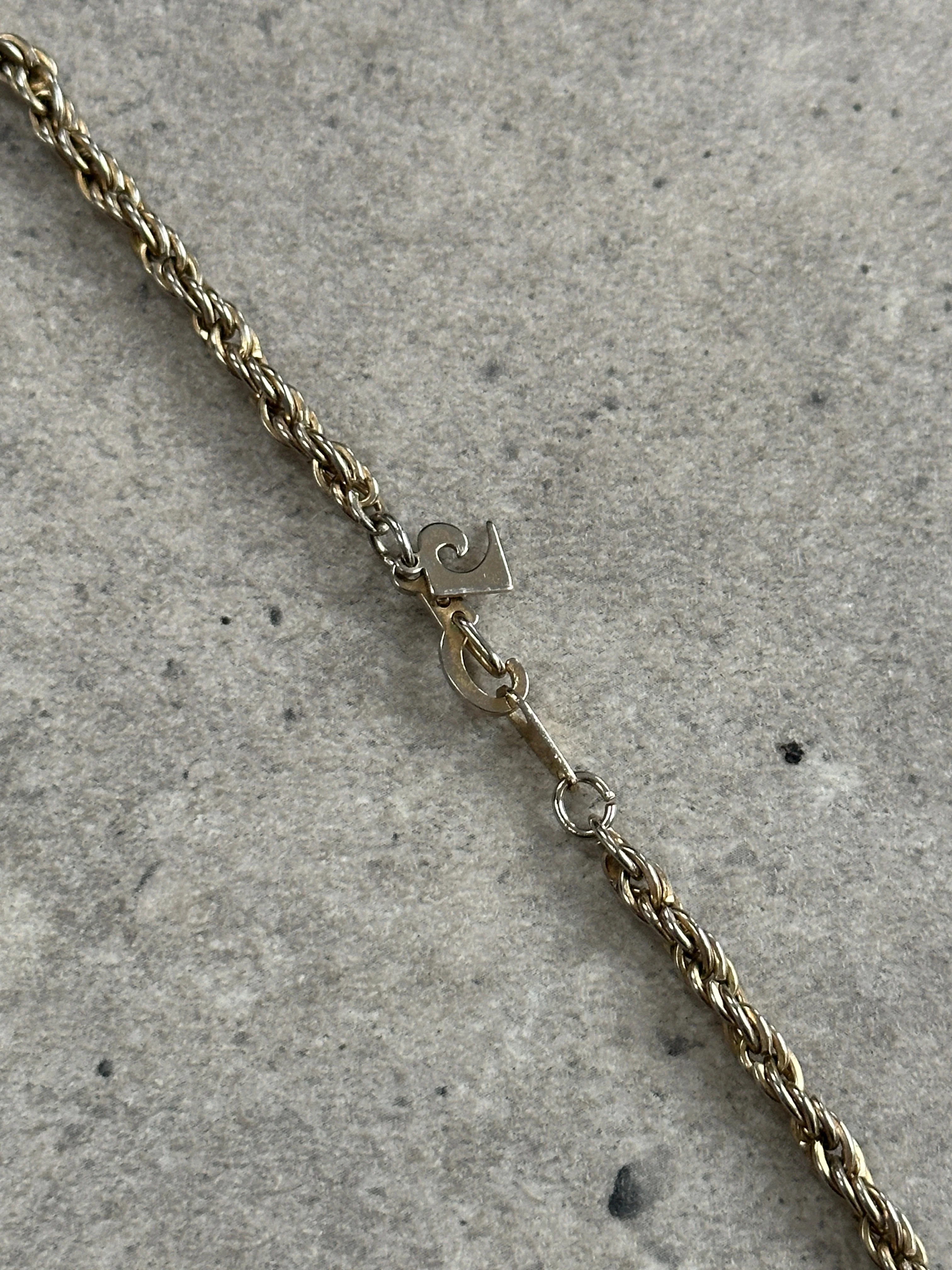 Pierre Cardin 1990s 18” Gold Plated Rope Necklace - Image 16