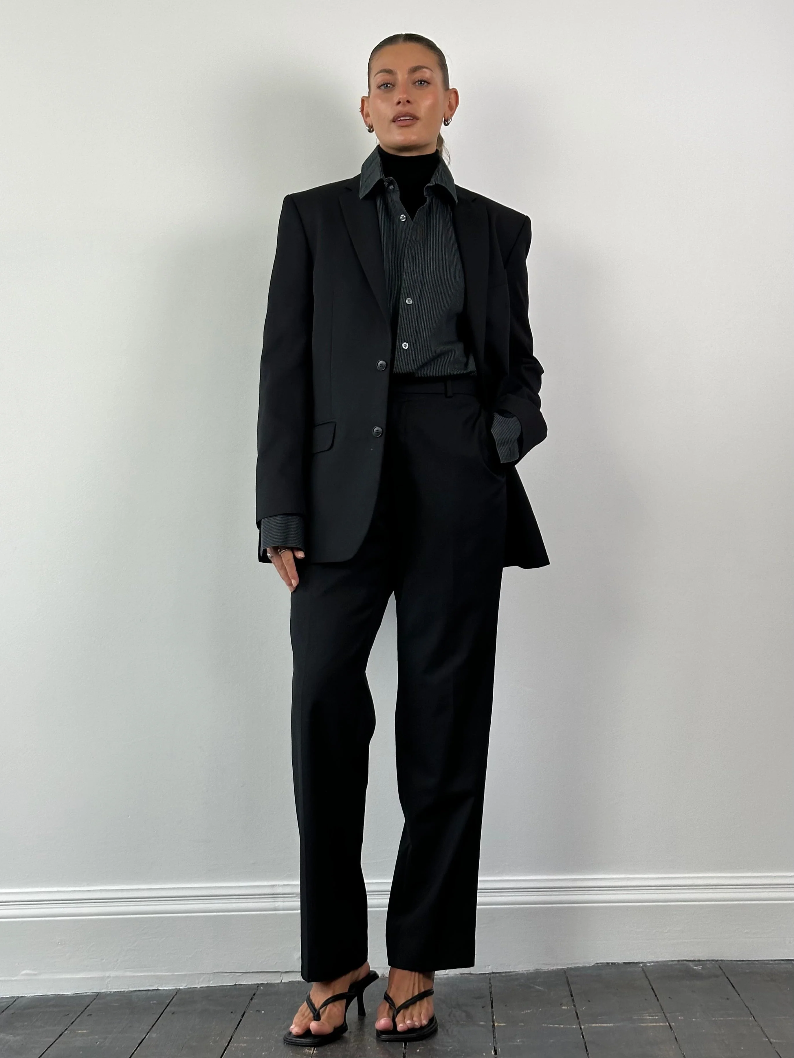 Pierre Cardin Wool Single Breasted Suit - 38L/W36 - Image 2
