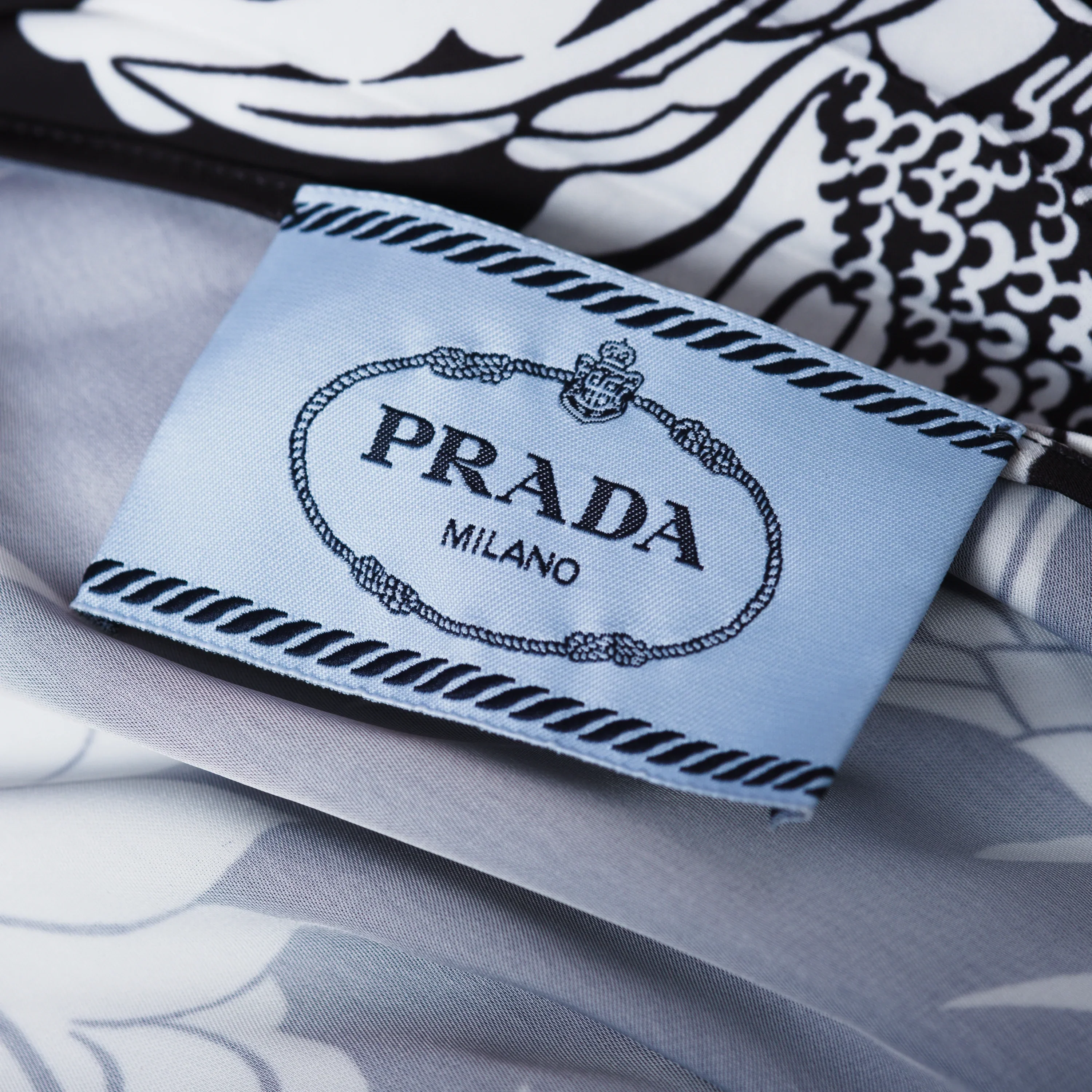 Prada Dahlia Flame Print Wrap Dress - '20s - Image 36