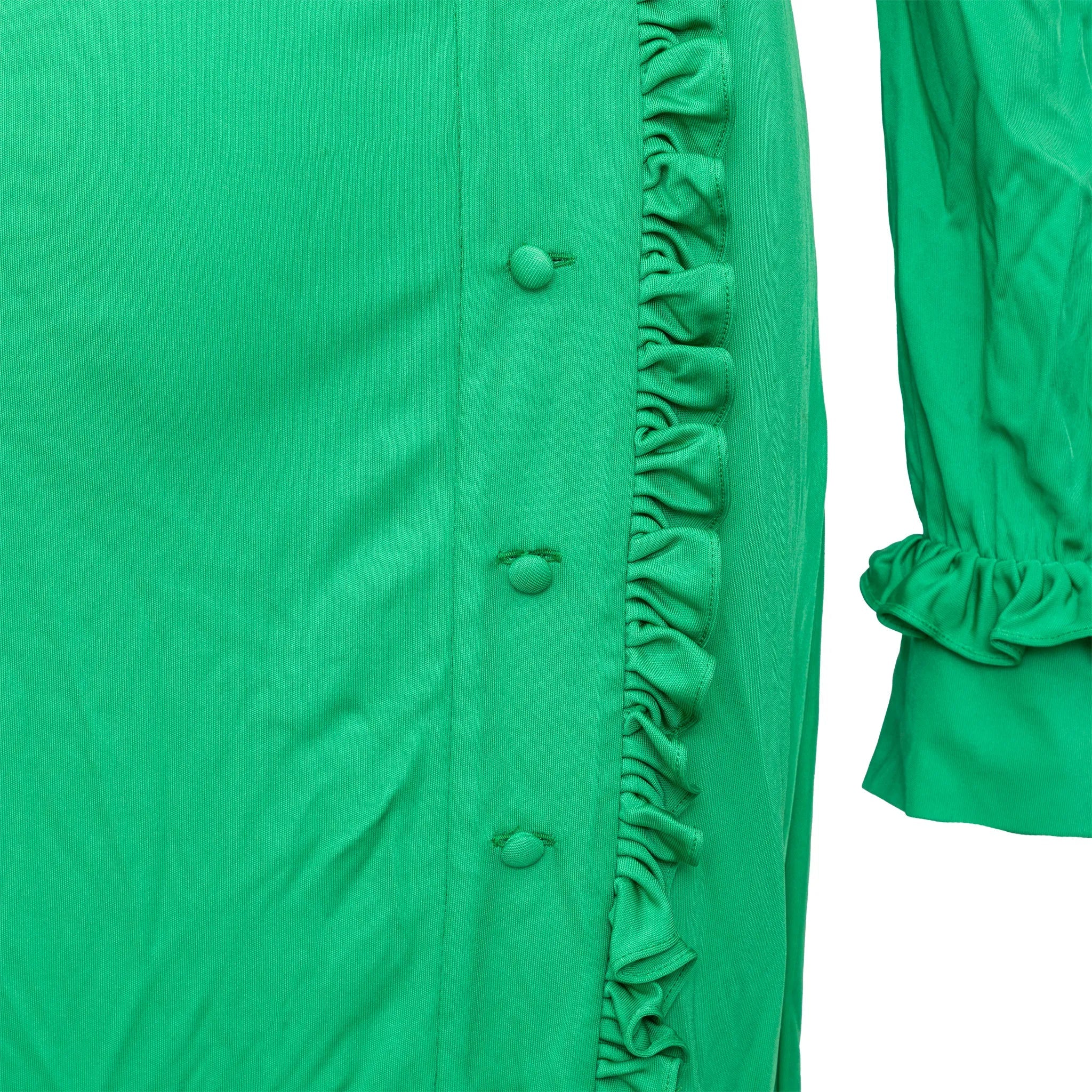 Prada Ruffle Collar Long Dress - '20s - Image 22