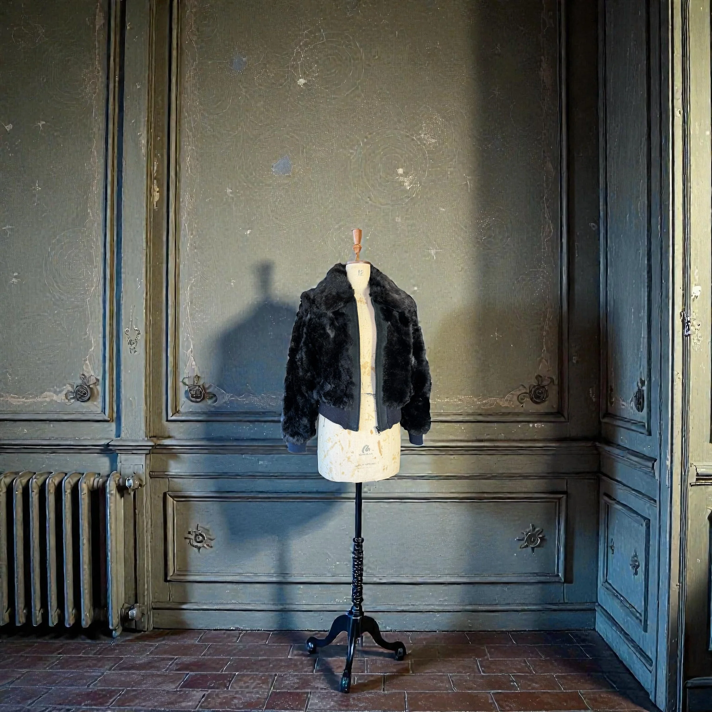 Prose, 70s suede and fur zip jacket - Image 6