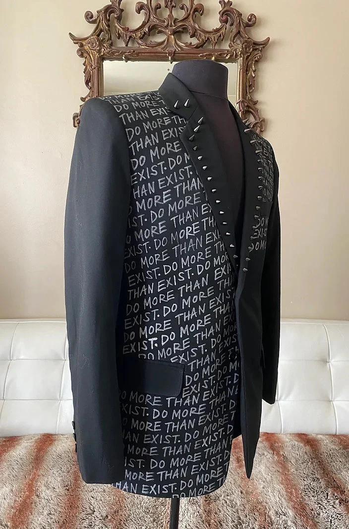 Punk Suit Jacket- Do More Than Exist - M US40 - Image 10