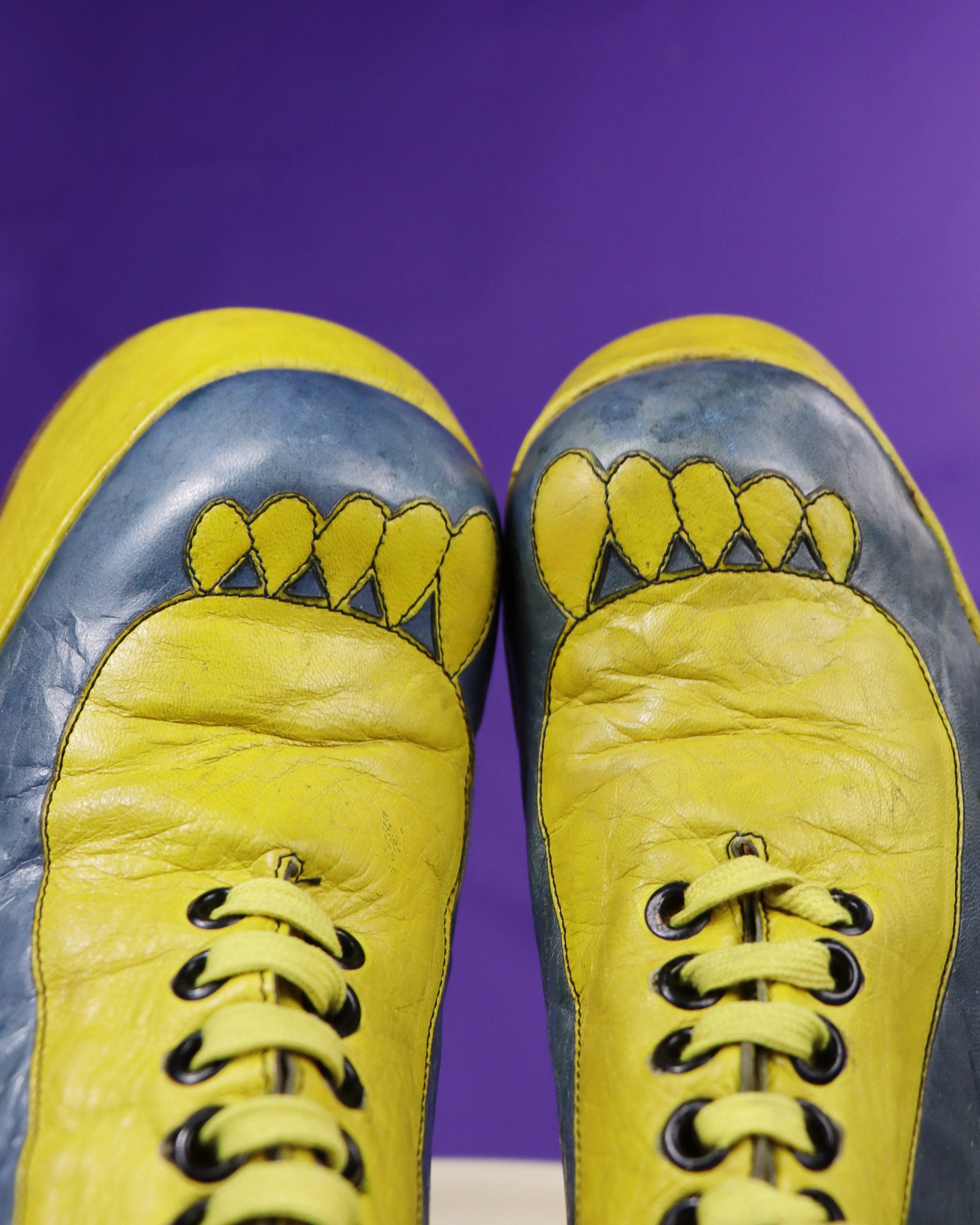RARE Vintage 1970s Novelty Glam Rock Platform Shoes - Image 180