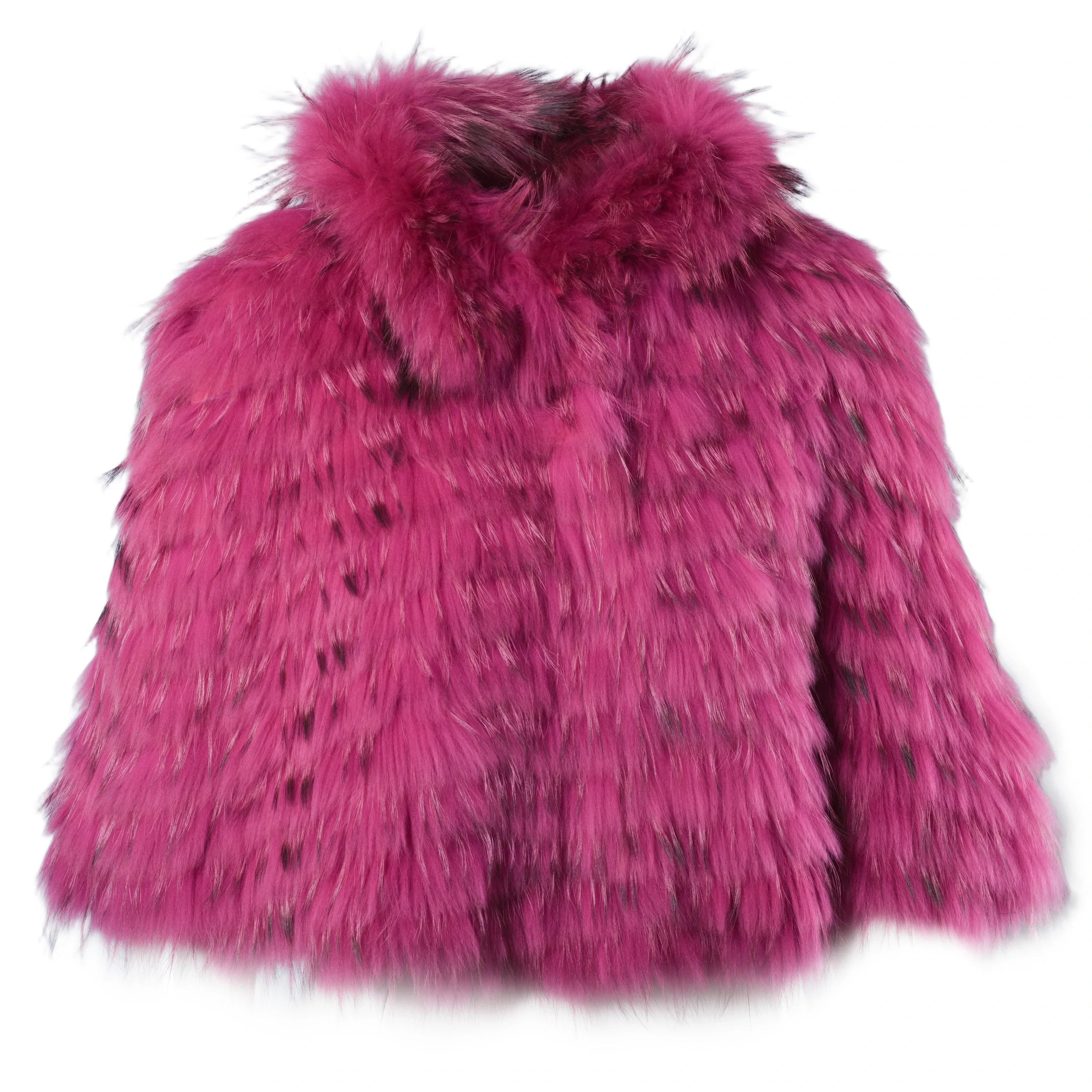 Red Valentino Fuchsia Fur Jacket - '10s - Image 7