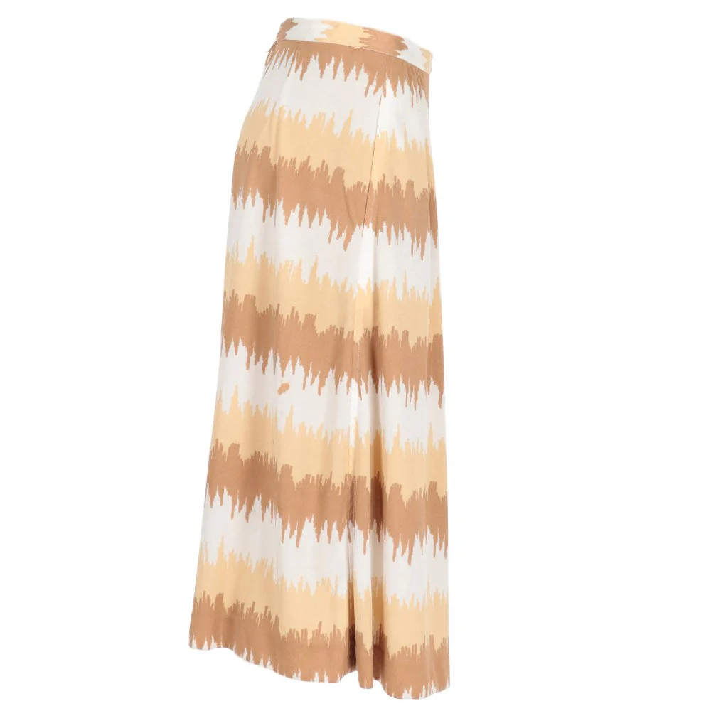 Roberta di Camerino Beige Patterned Skirt - 2000s - Image 108