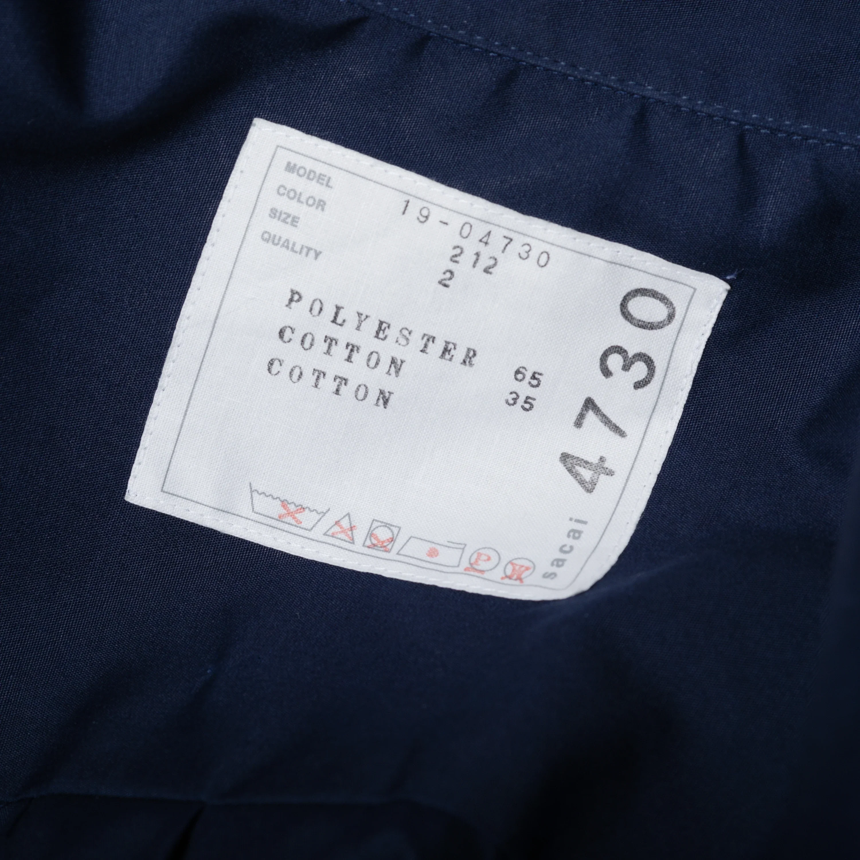 Sacai Hybrid Docking Shirt-Coat -'20s - Image 13