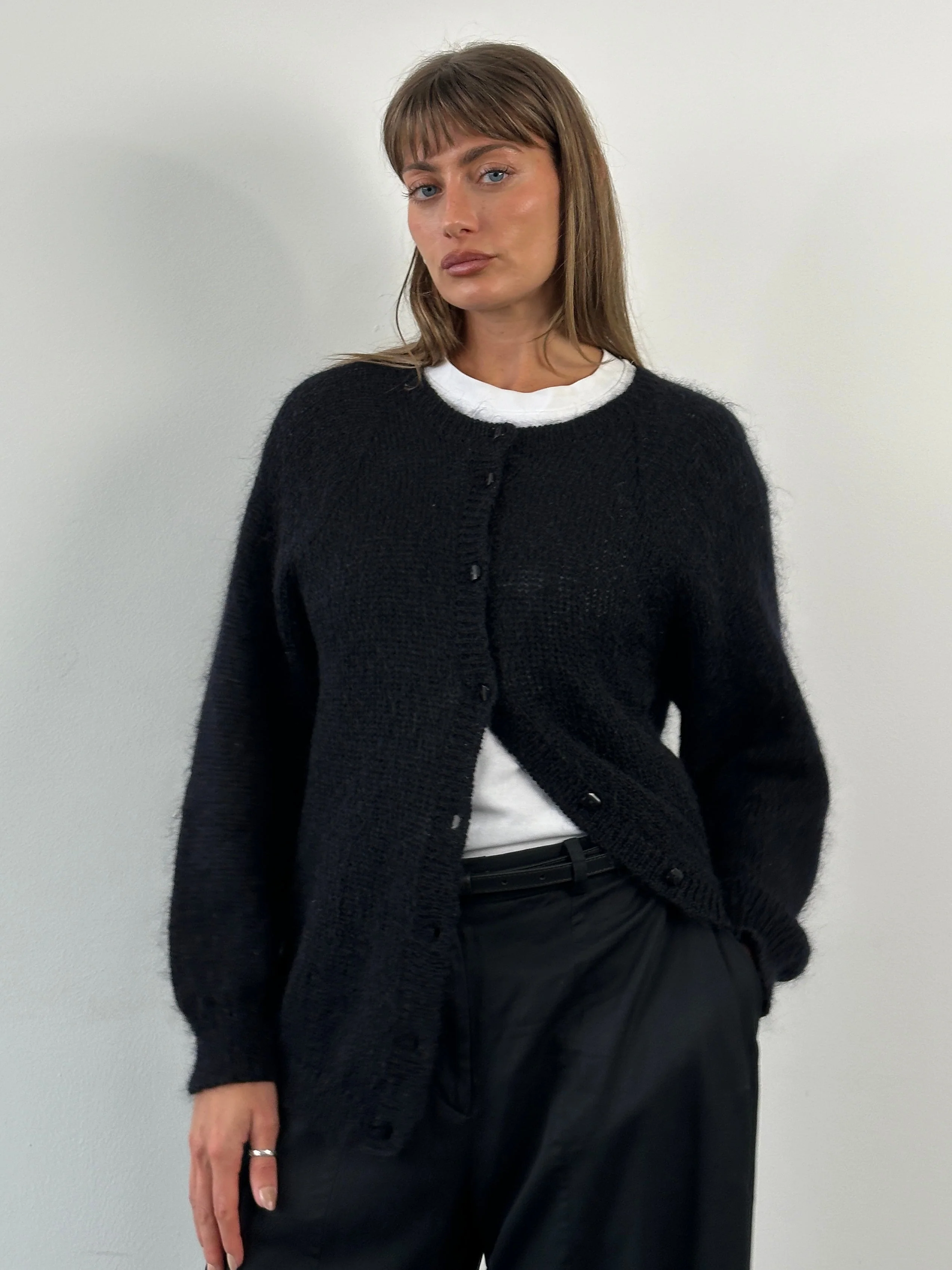 St Michael 1990s Mohair Cardigan - L - Image 9