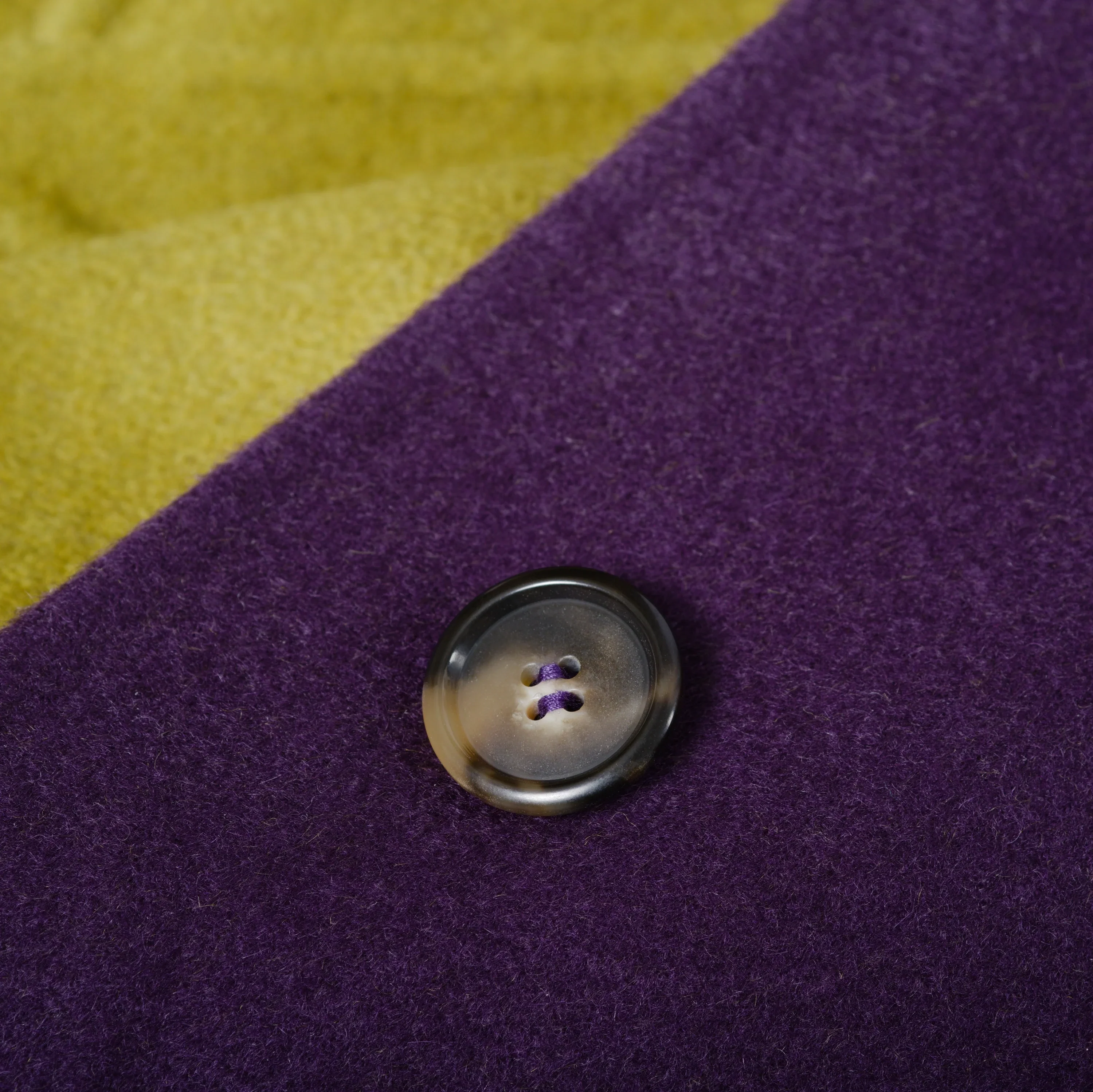Stefano Mortari Purple Green Coat - '00s - Image 49