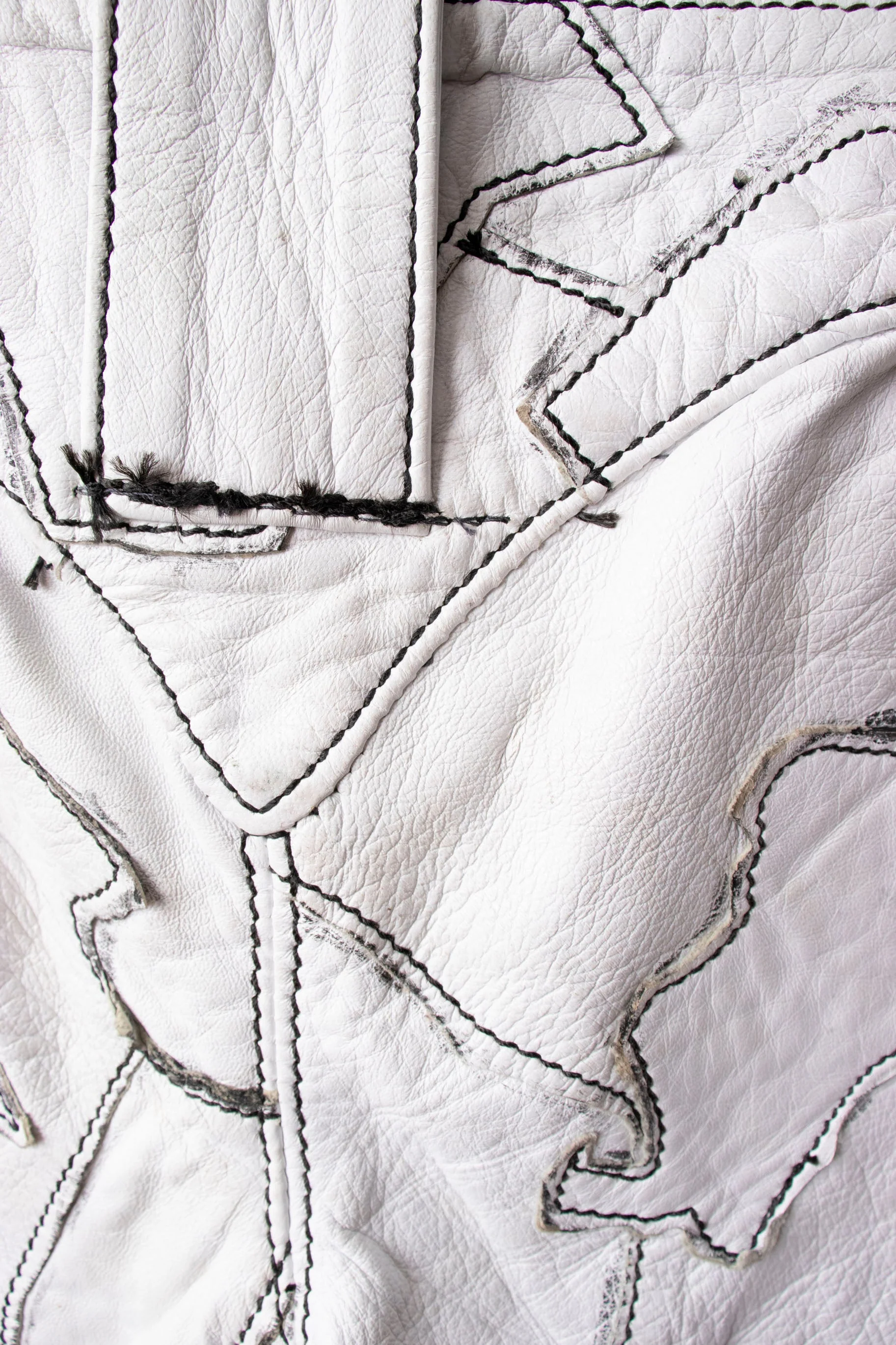 Steven Tyler's White Leather Pants S - Image 36