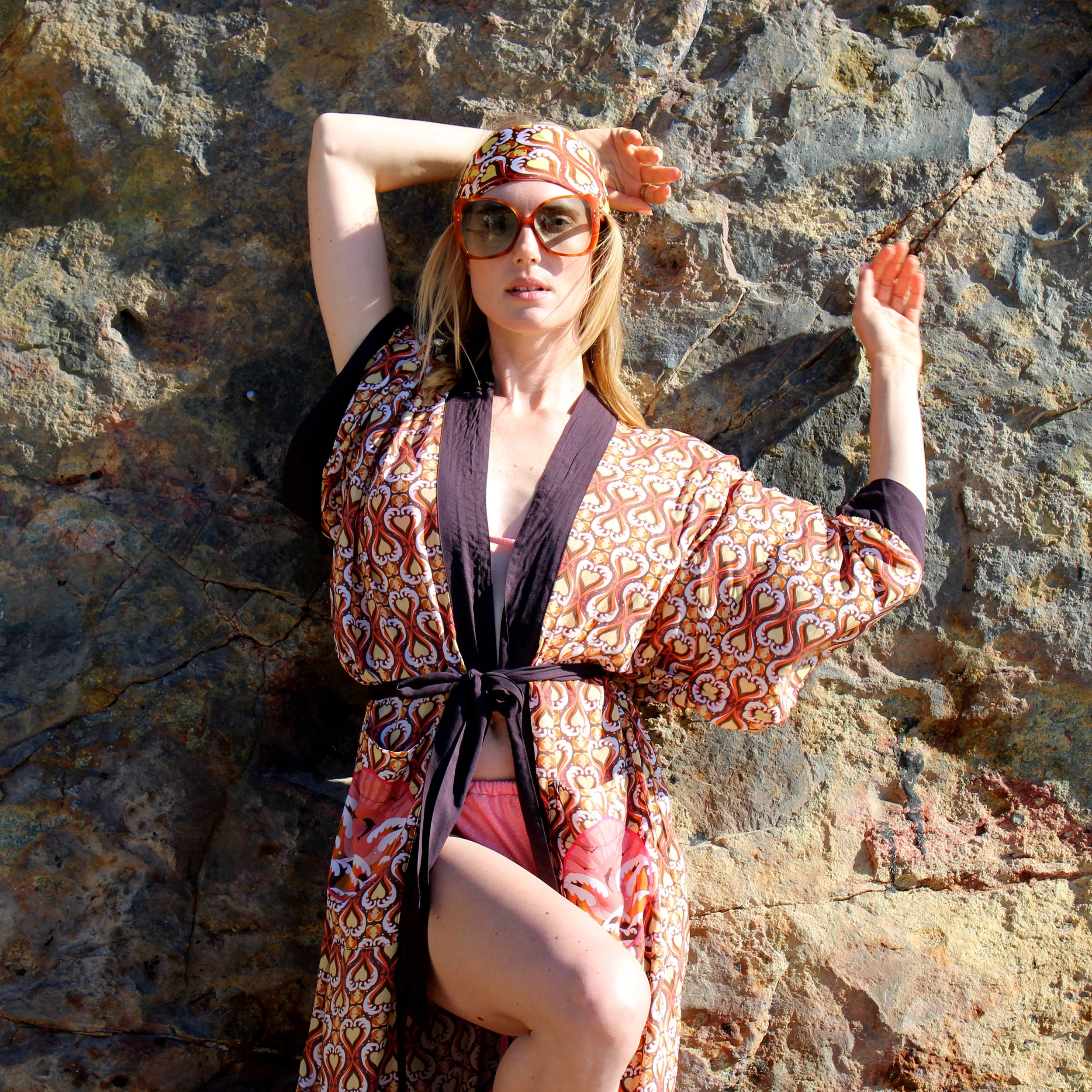 Surfrider Sunset Cotton Bandana - Image 32