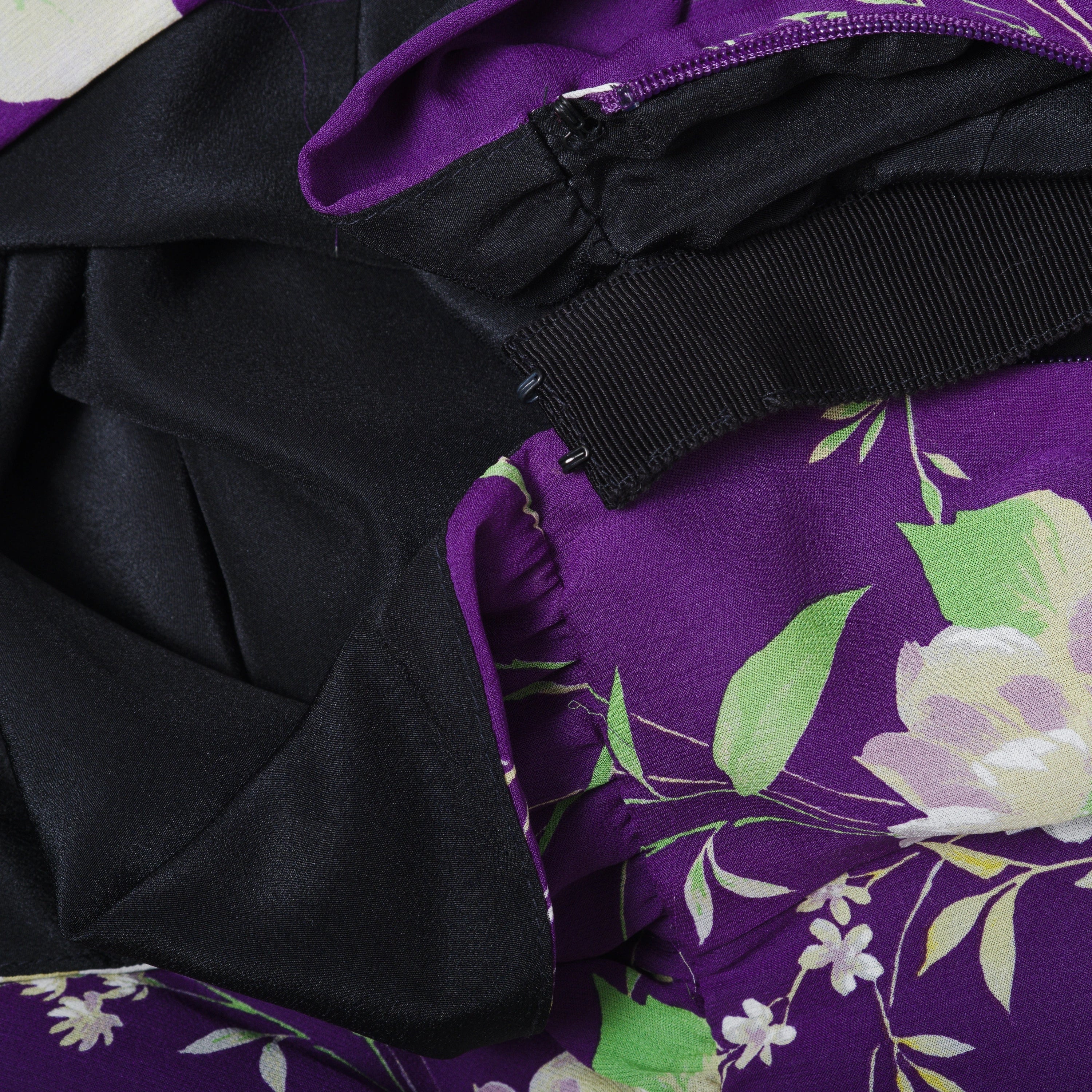 The Attico Gobi Floral Print Mini Dress - '10s - Image 8