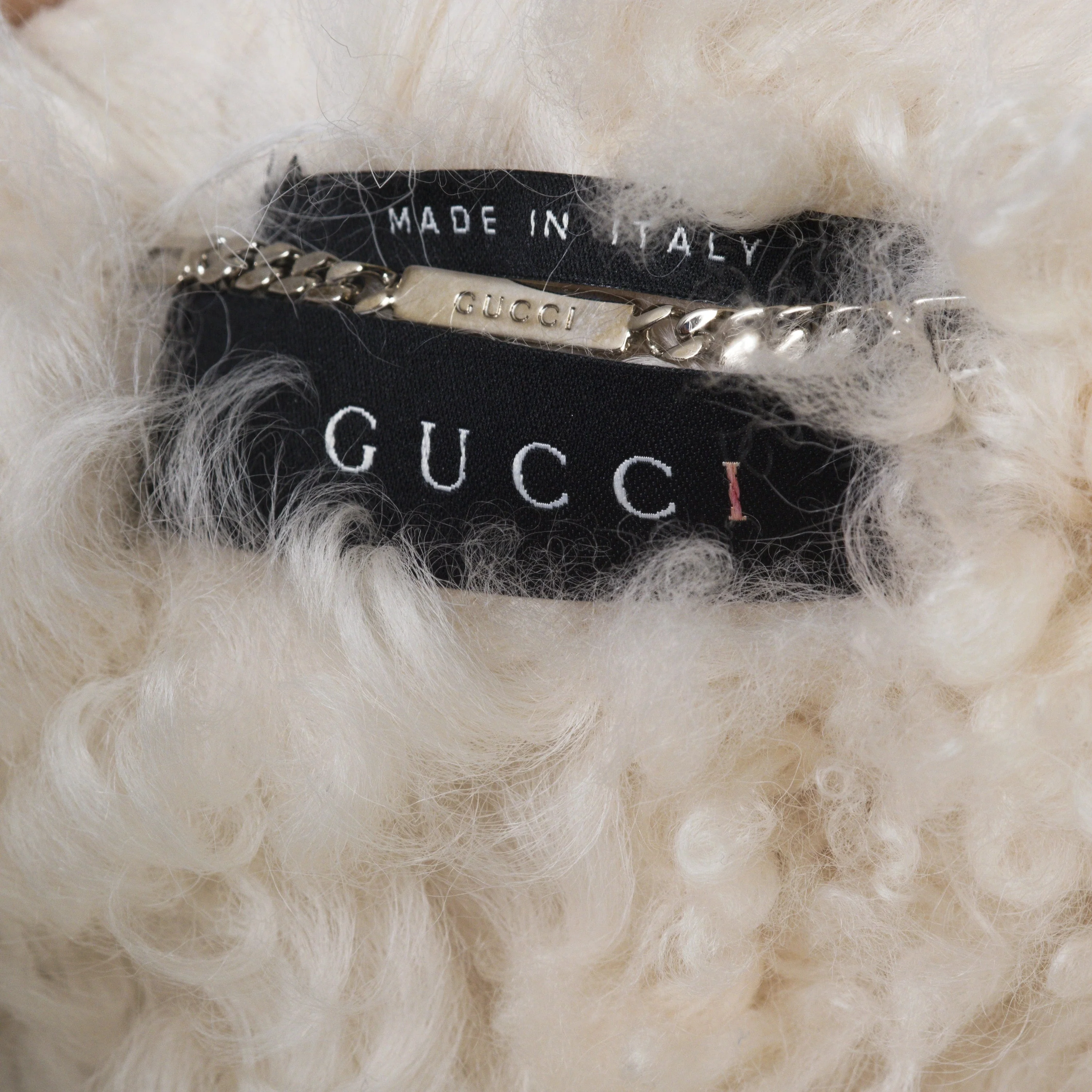 Tom Ford by Gucci White Denim and Lamb Fur Jacket - '00s - Image 30