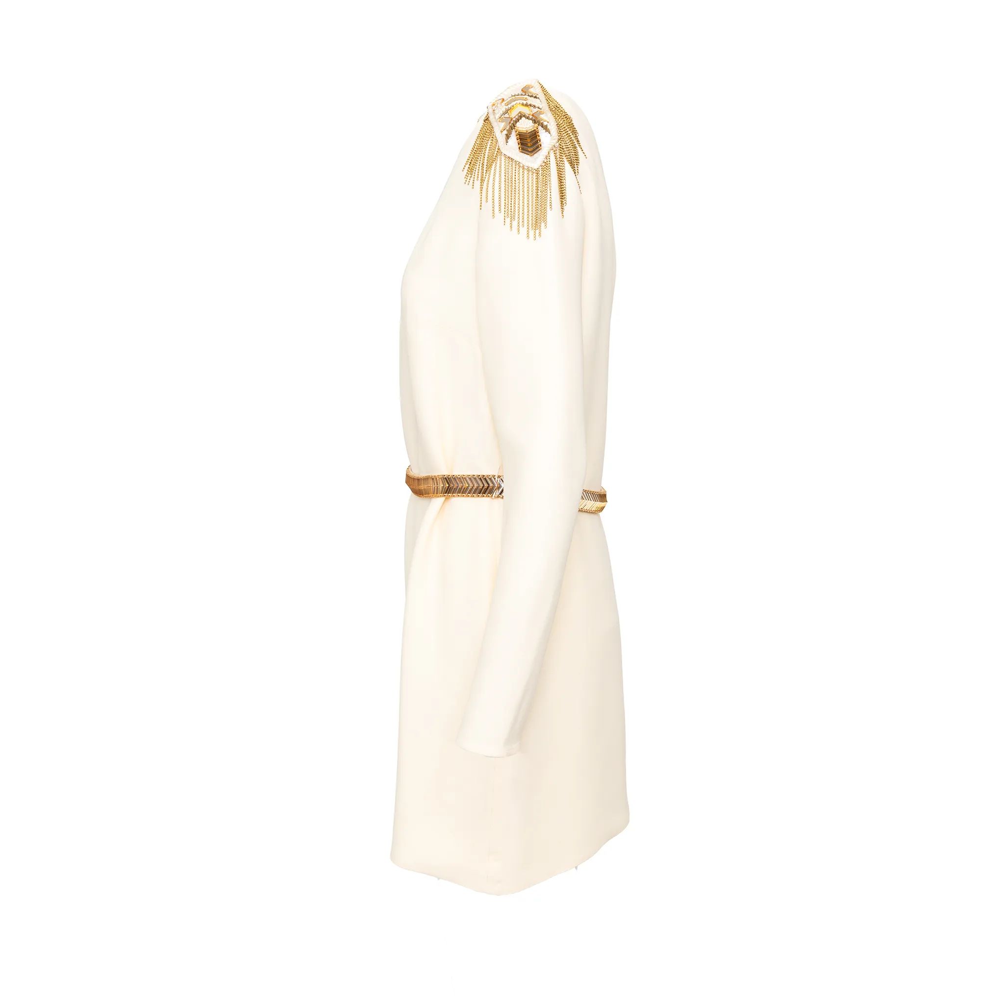 Versace Embellished Mini Dress - '10 - Image 4